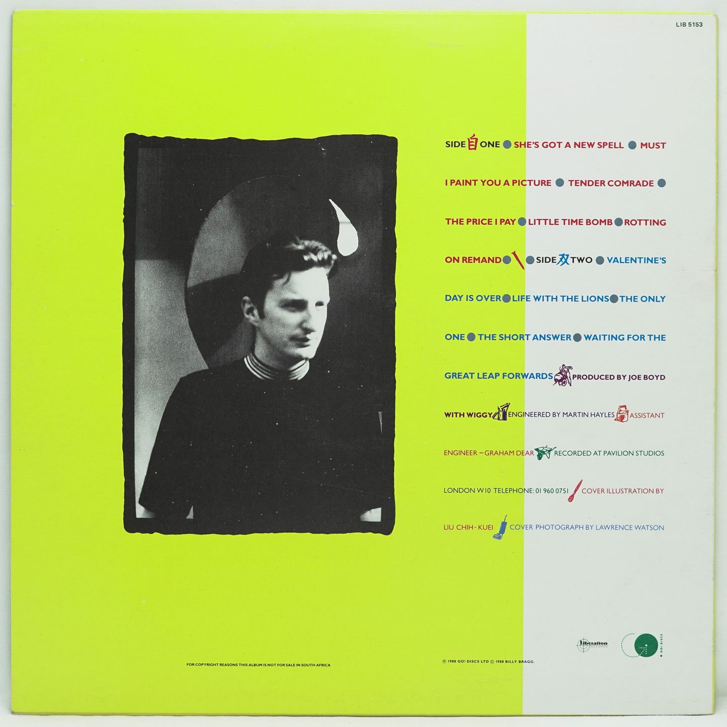 Billy Bragg – Workers Playtime