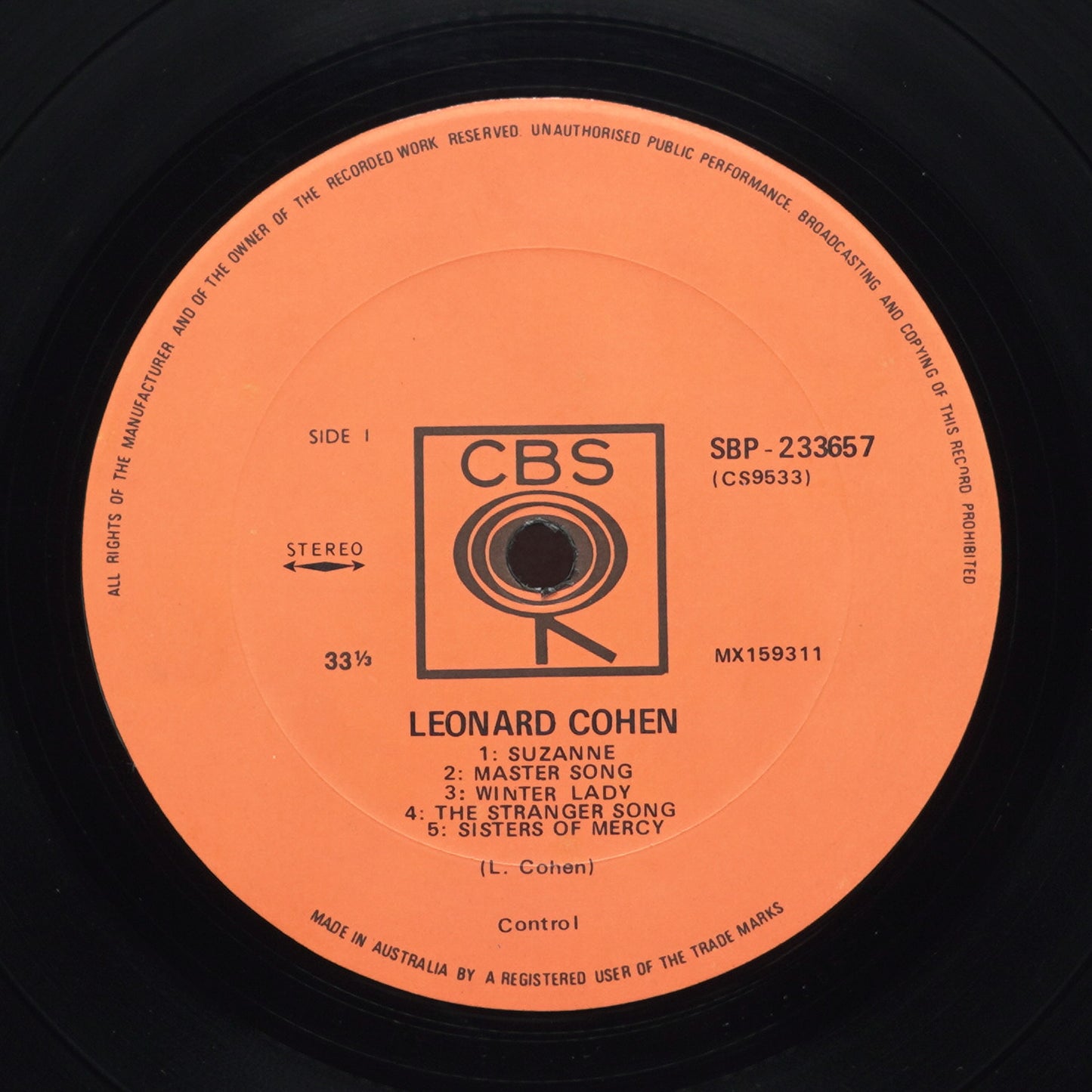 Leonard Cohen – Songs Of Leonard Cohen