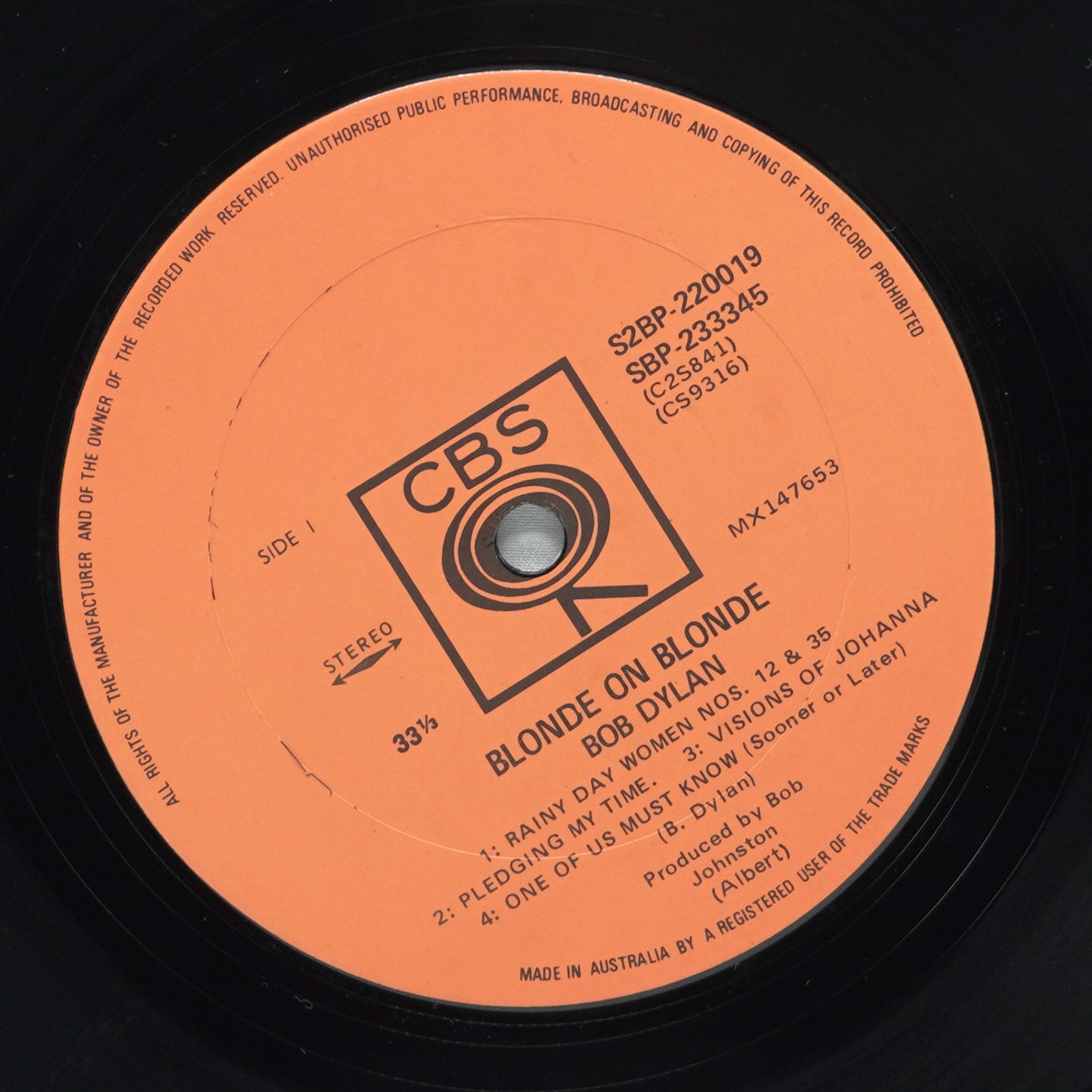 Bob Dylan – Blonde On Blonde