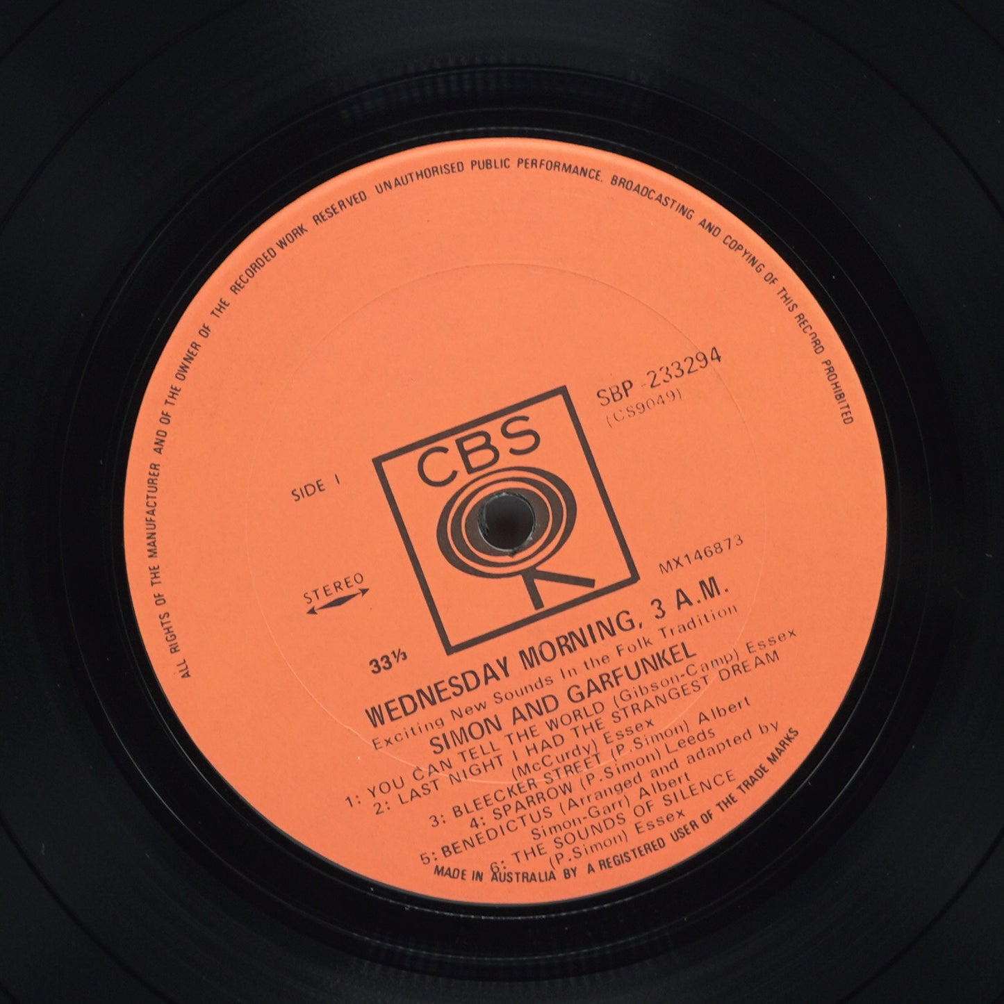 Simon & Garfunkel – Wednesday Morning, 3 A.M.