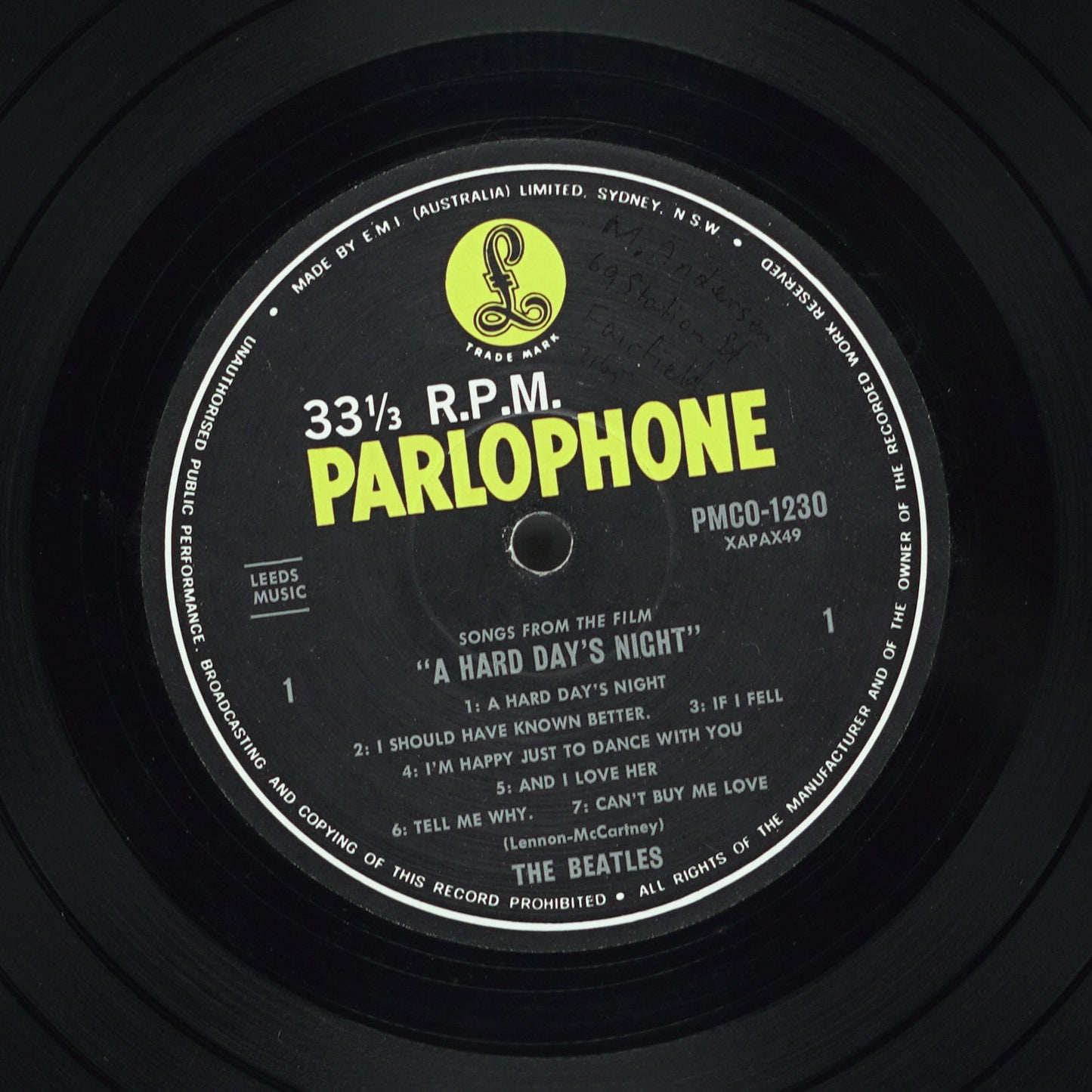 The Beatles – A Hard Day's Night