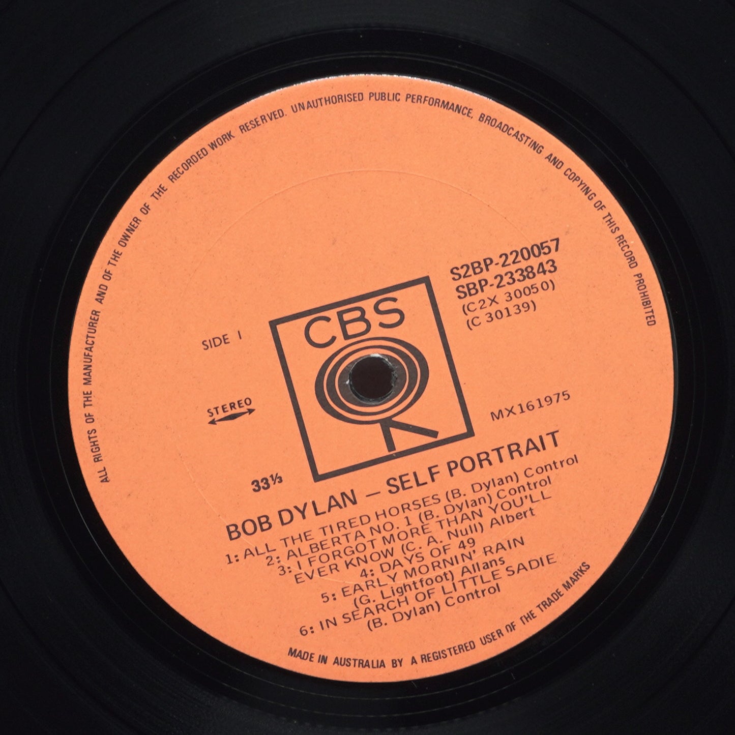 Bob Dylan – Self Portrait