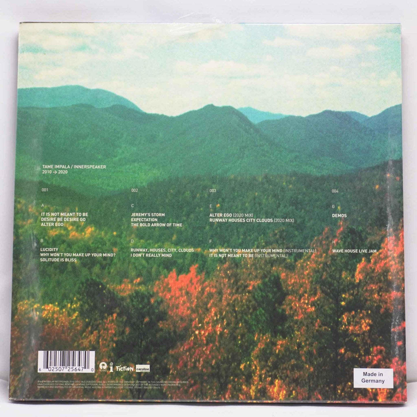 Tame Impala – Innerspeaker (2010 ➝ 2020)