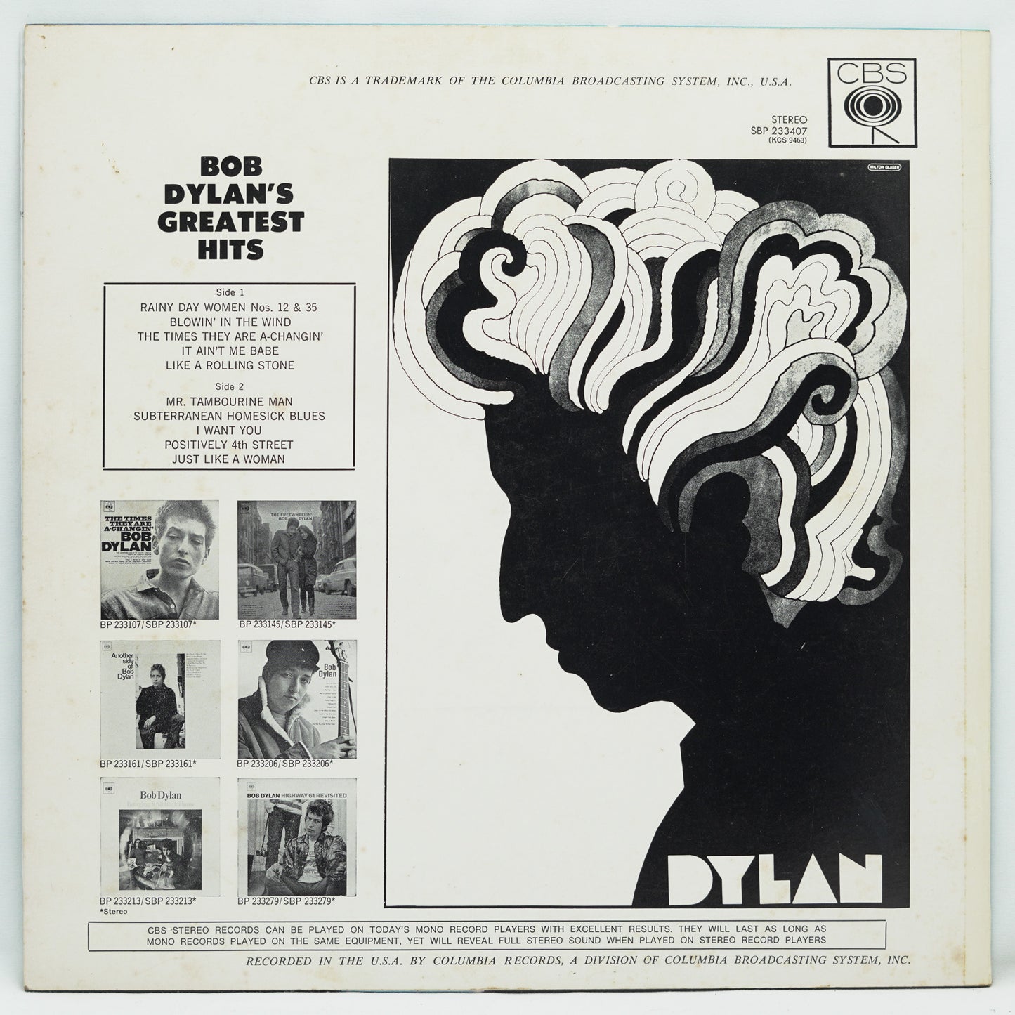 Bob Dylan – Bob Dylan's Greatest Hits