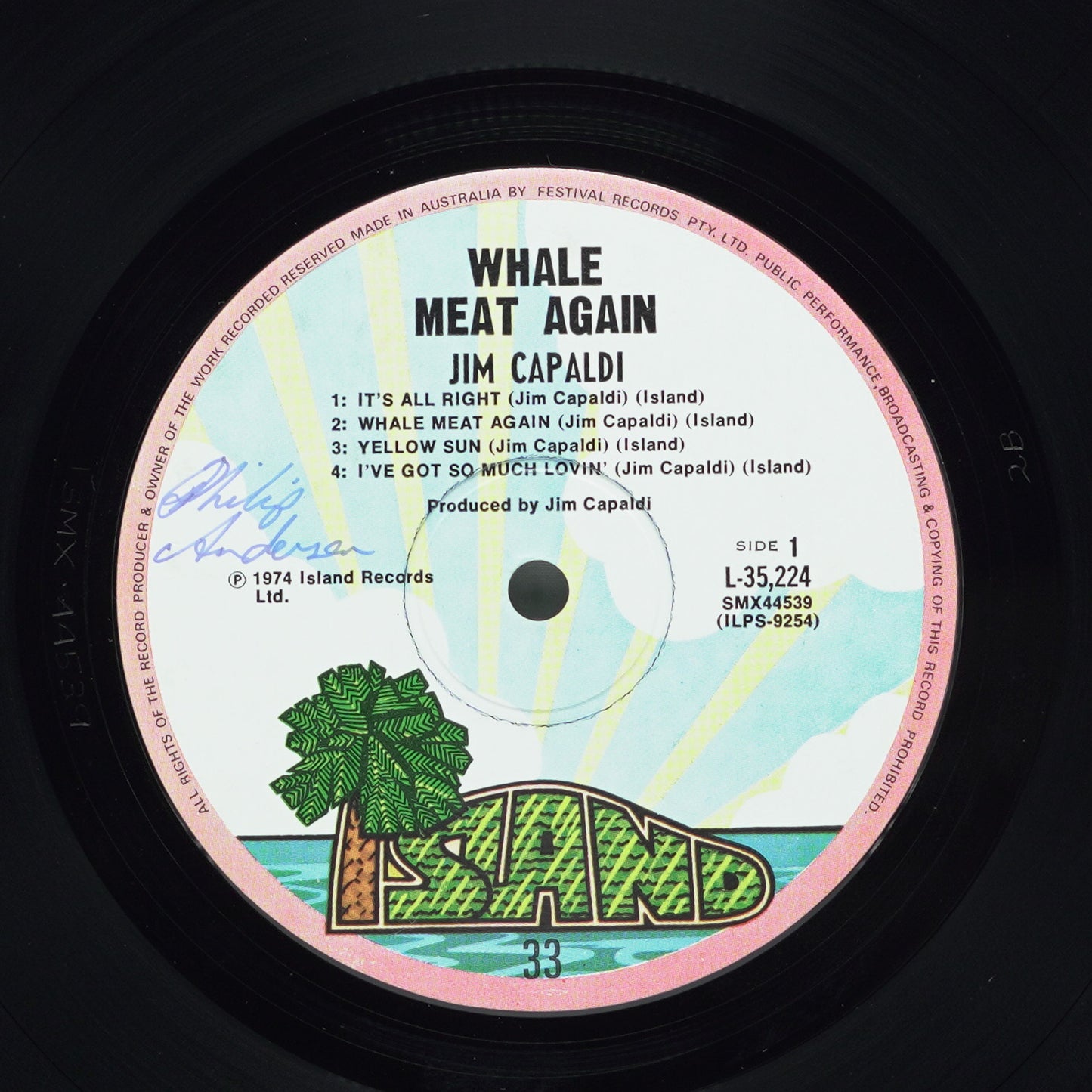 Jim Capaldi – Whale Meat Again