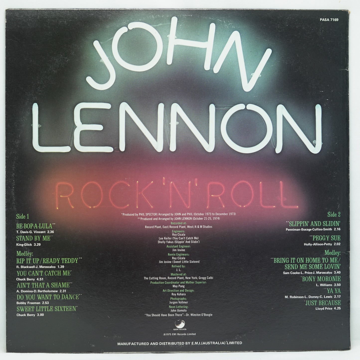 John Lennon – Rock 'N' Roll