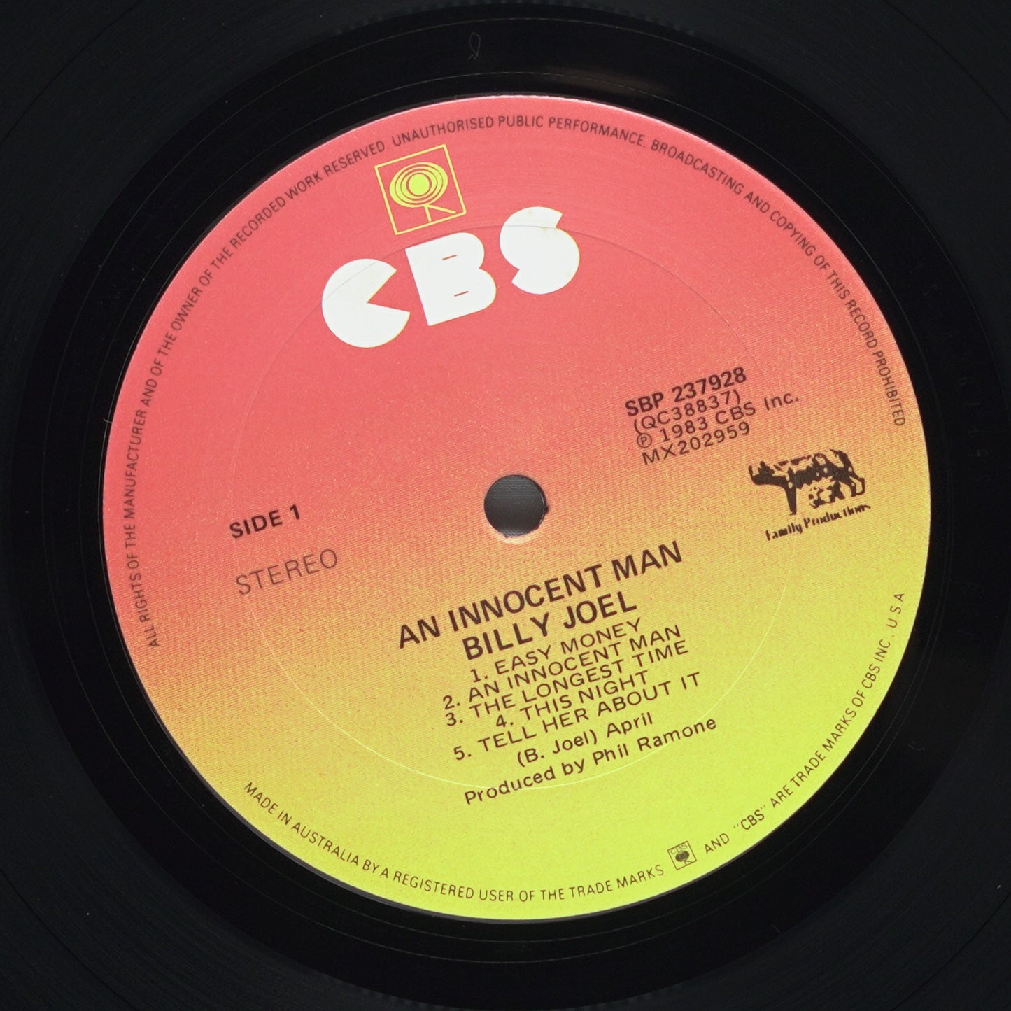 Billy Joel – An Innocent Man