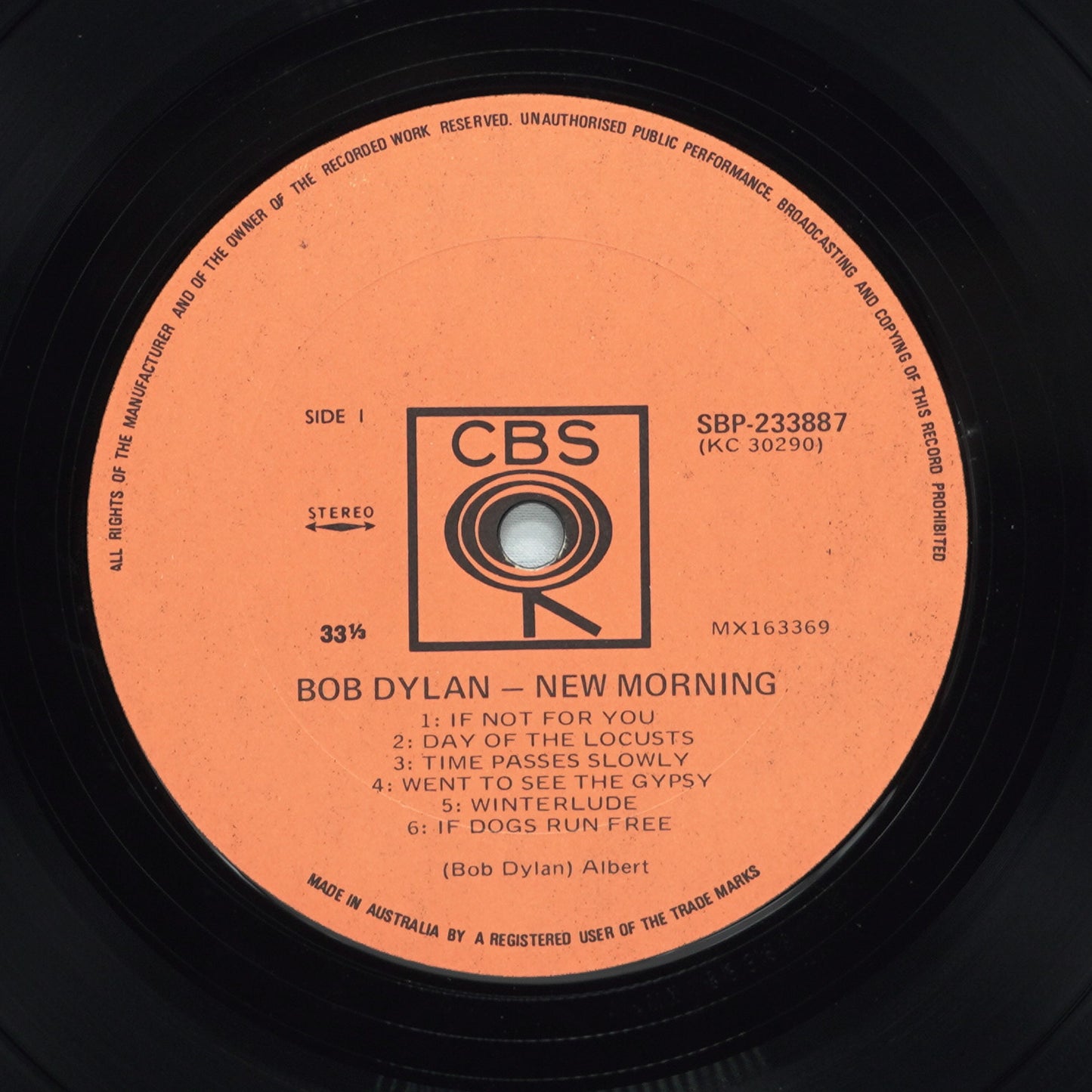 Bob Dylan – New Morning