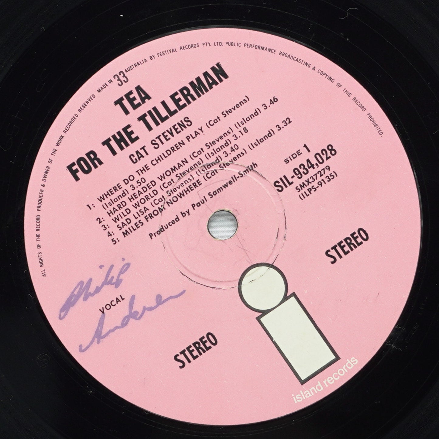 Cat Stevens – Tea For The Tillerman
