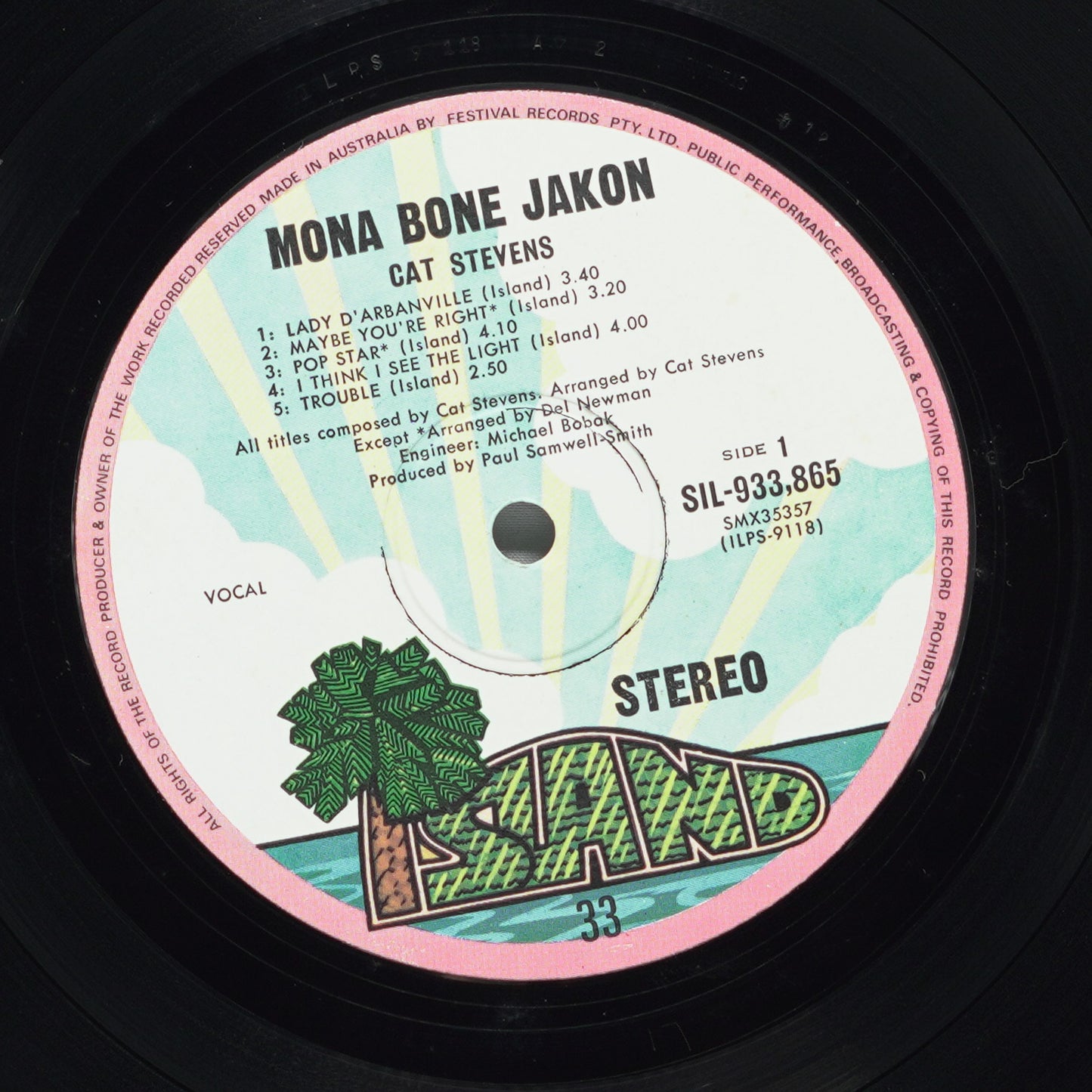 Cat Stevens – Mona Bone Jakon