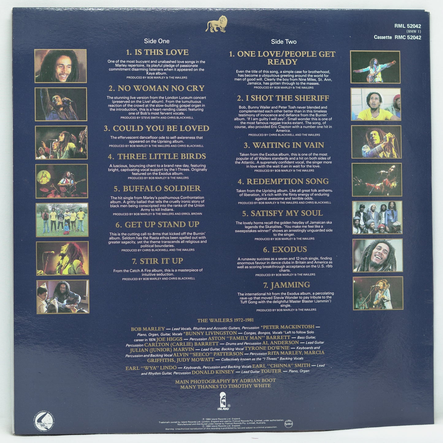 Bob Marley And The Wailers – Legend (The Best Of Bob Marley And The Wailers)