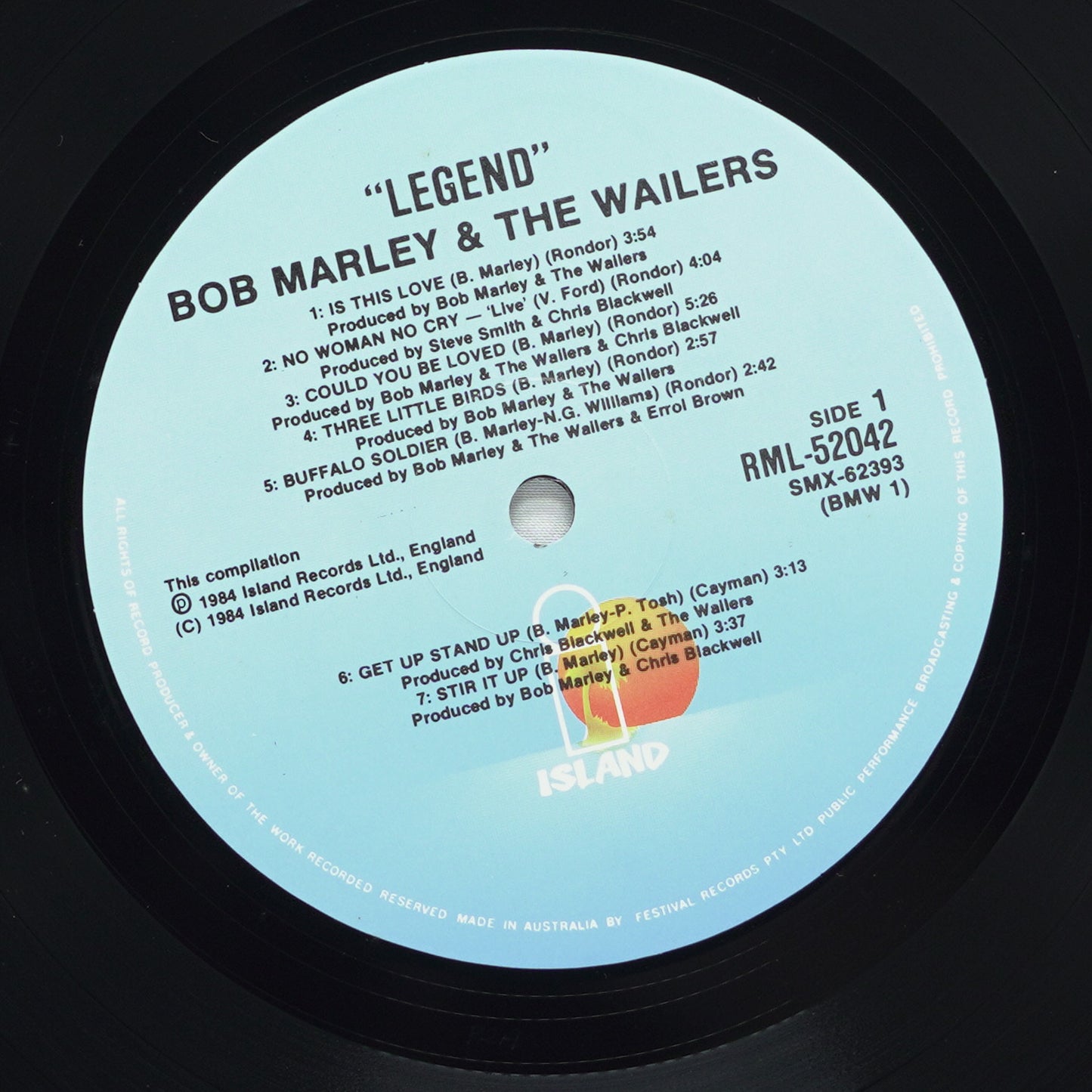 Bob Marley And The Wailers – Legend (The Best Of Bob Marley And The Wailers)