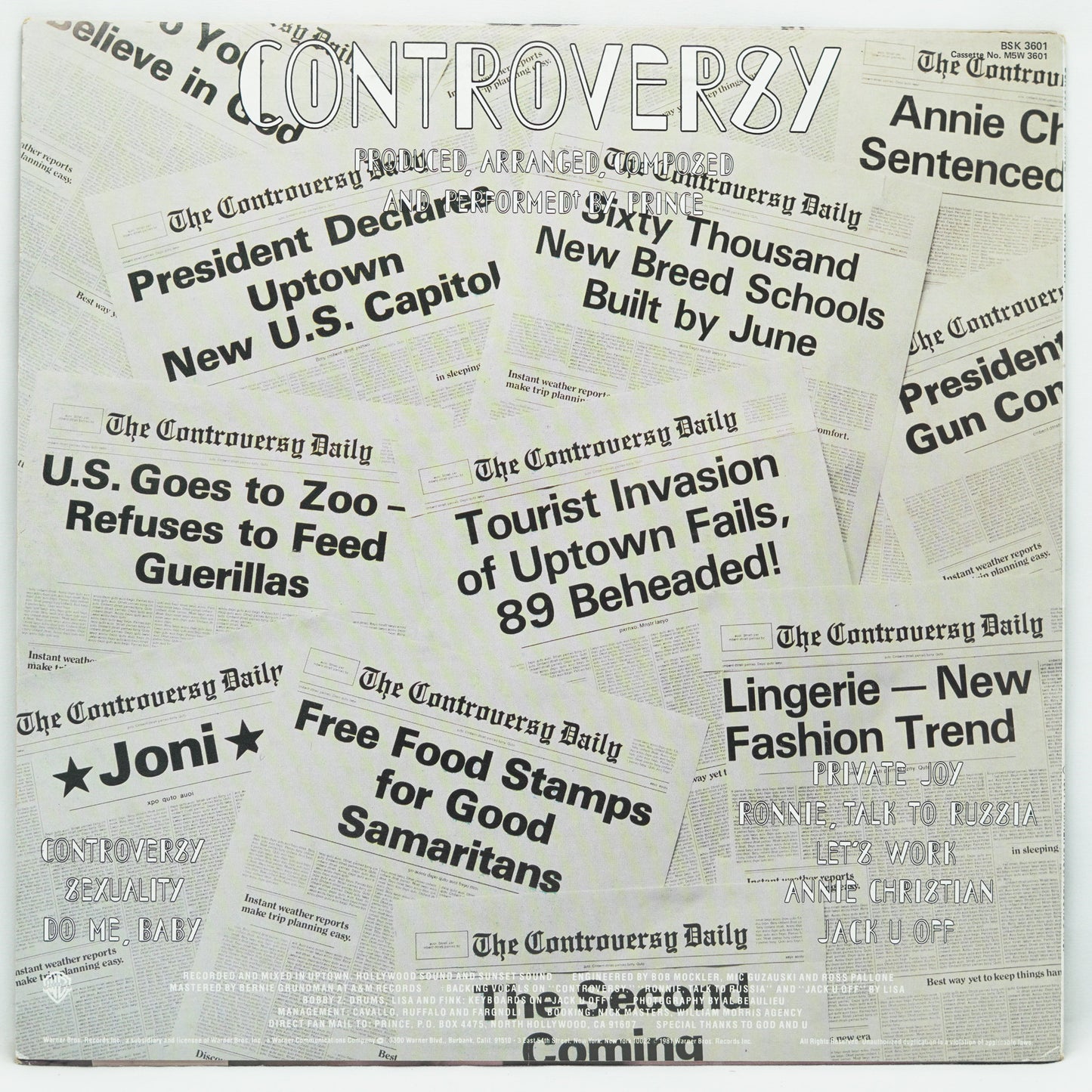Prince – Controversy