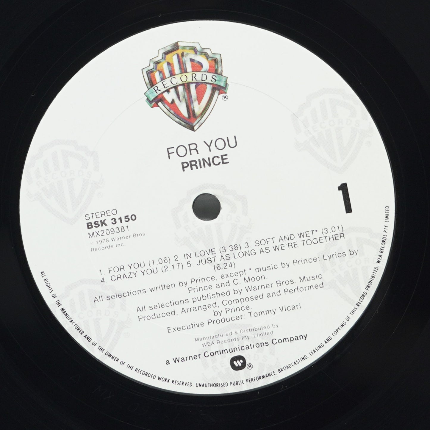 Prince – For You