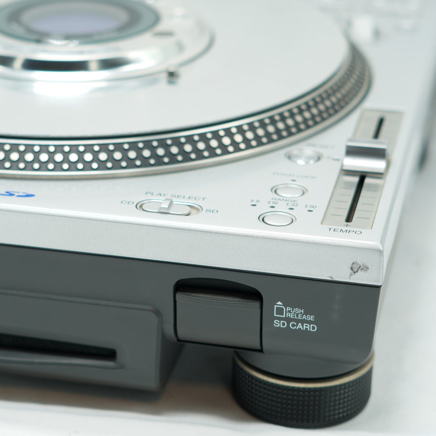 Technics SL-DZ1200 Silver Digital Direct Drive DJ Turntable System