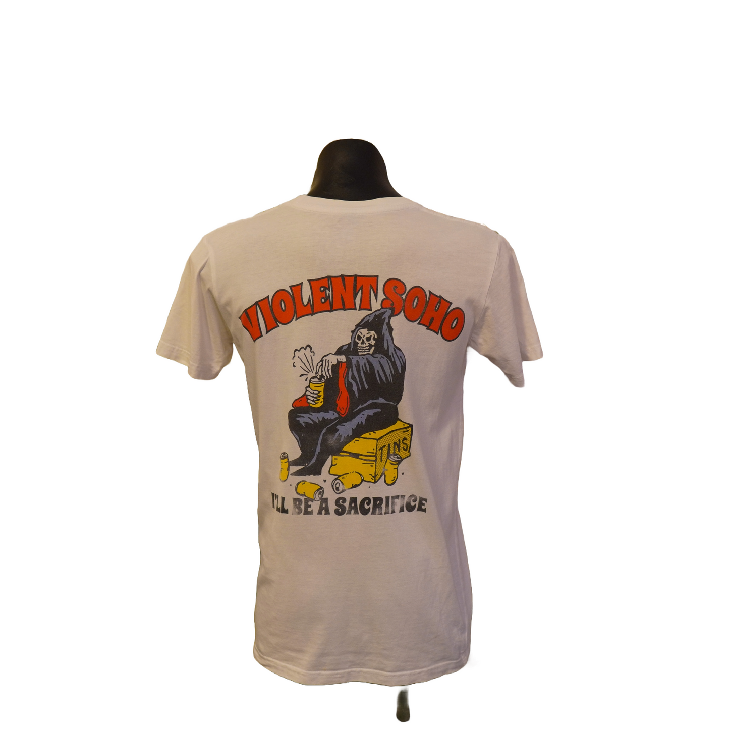Violent Soho ' I'll Be Your Sacrifice' White T-shirt