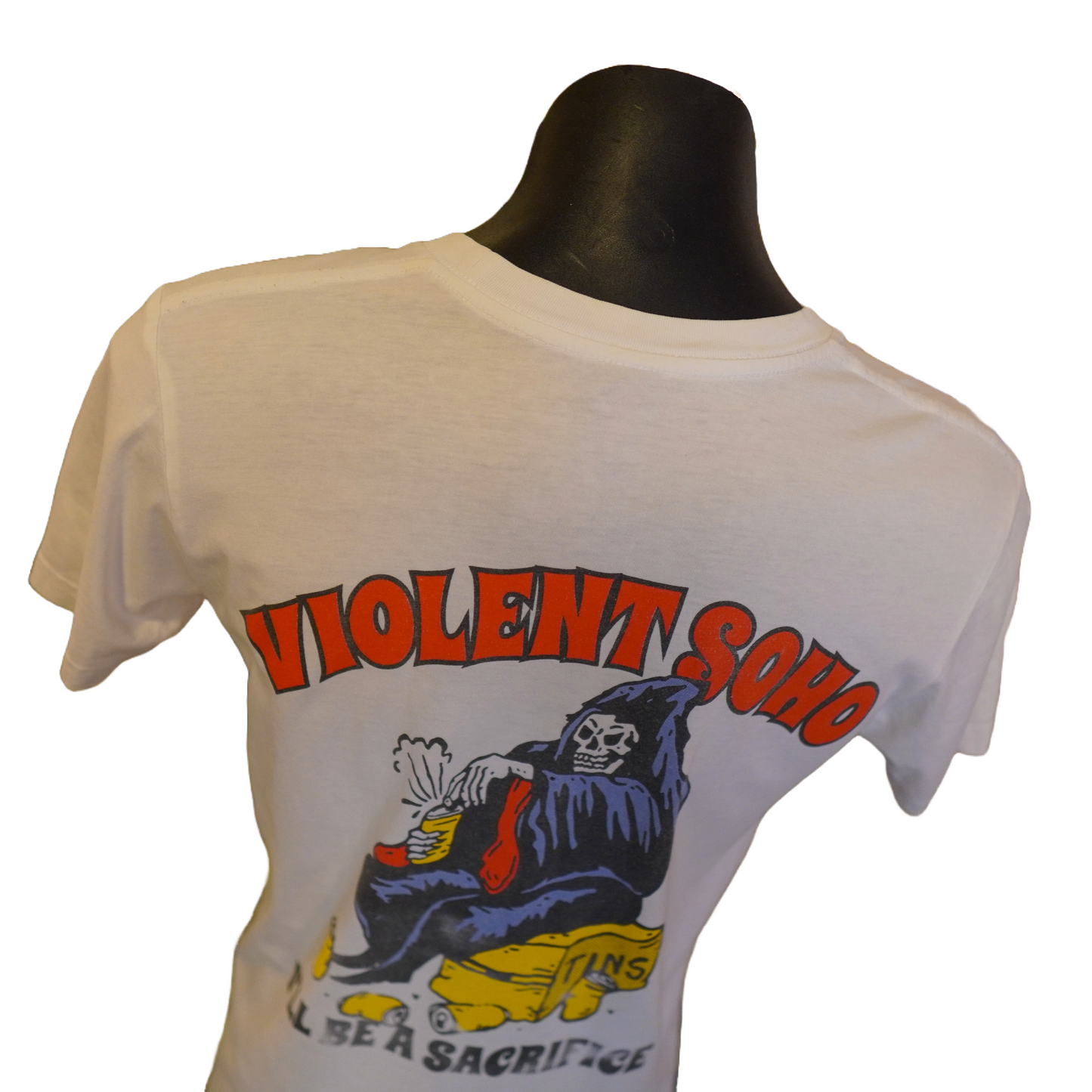 Violent Soho ' I'll Be Your Sacrifice' White T-shirt