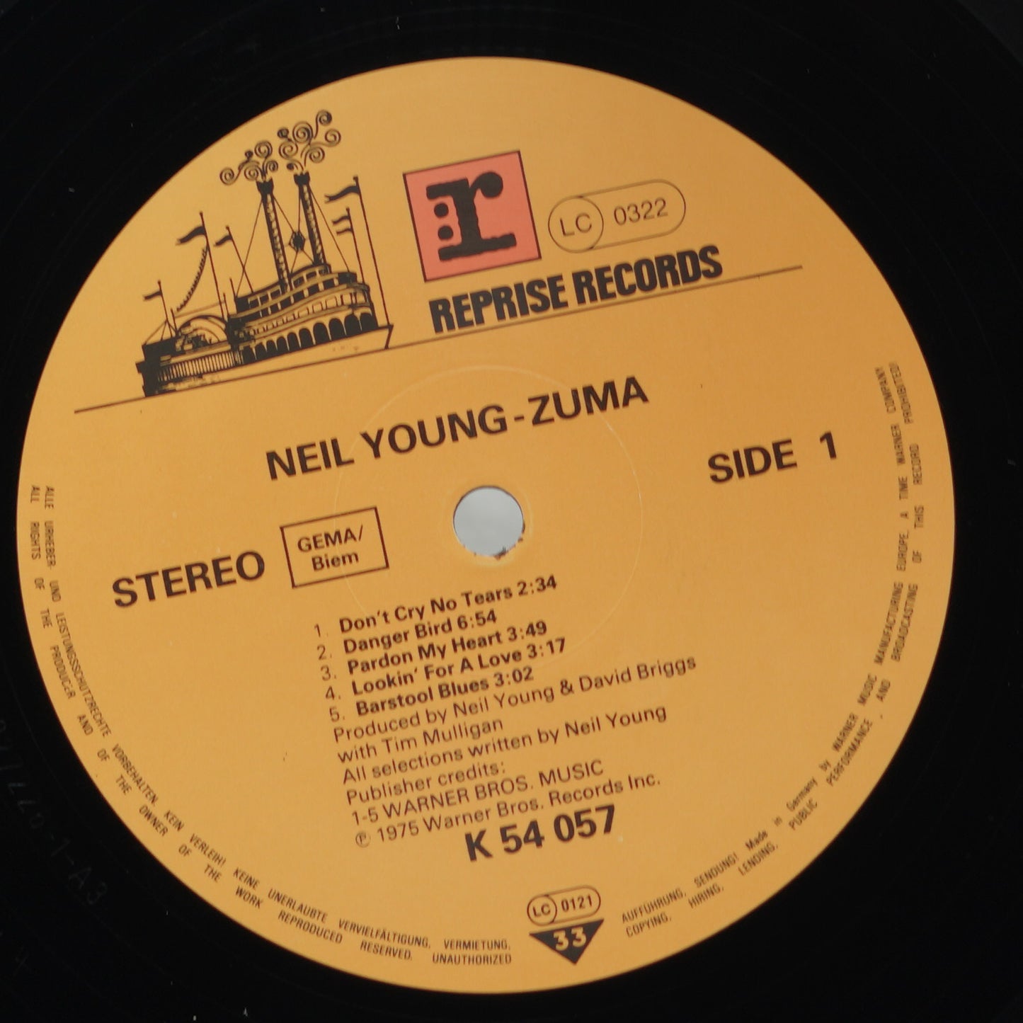 Neil Young With Crazy Horse – Zuma