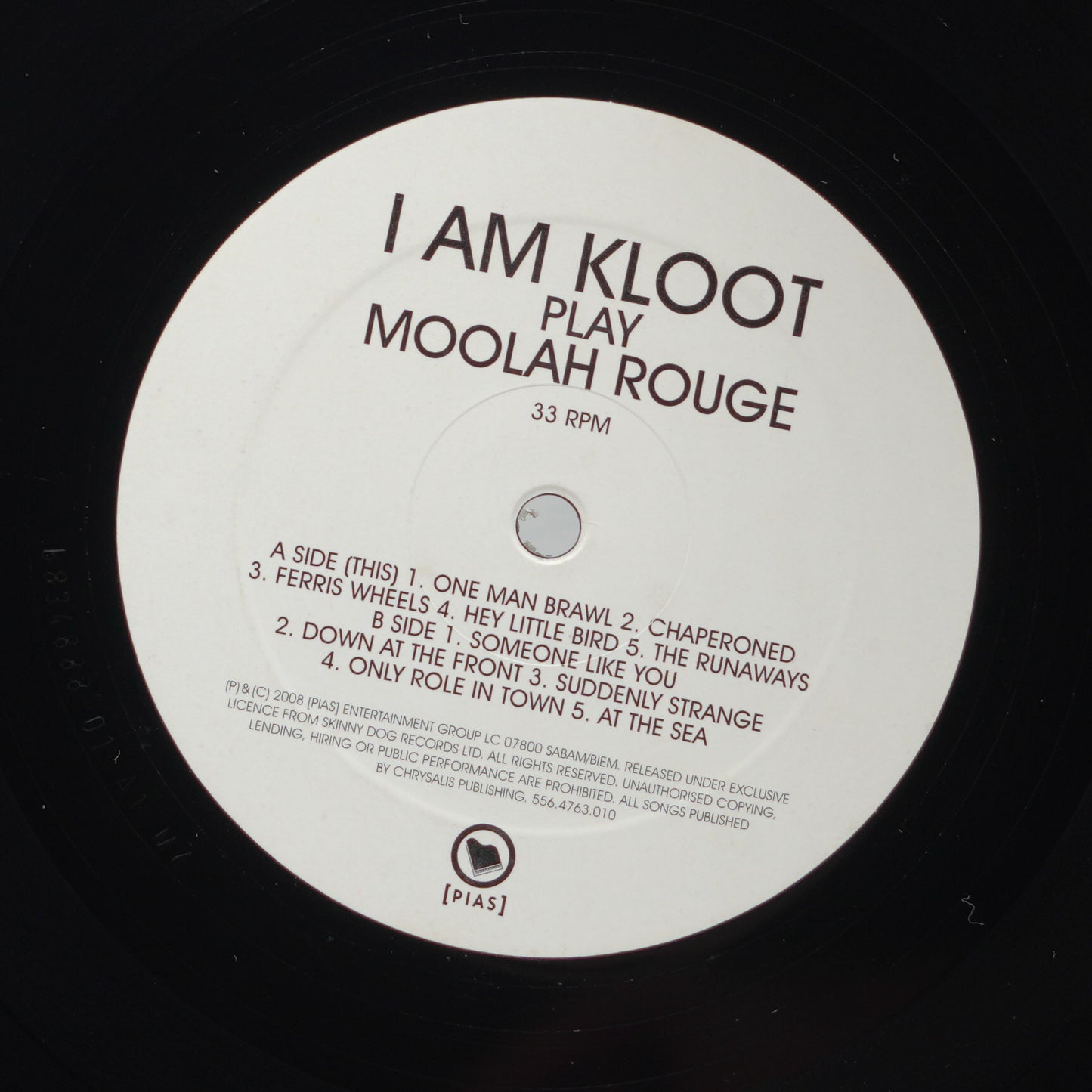 I Am Kloot – Play Moolah Rouge