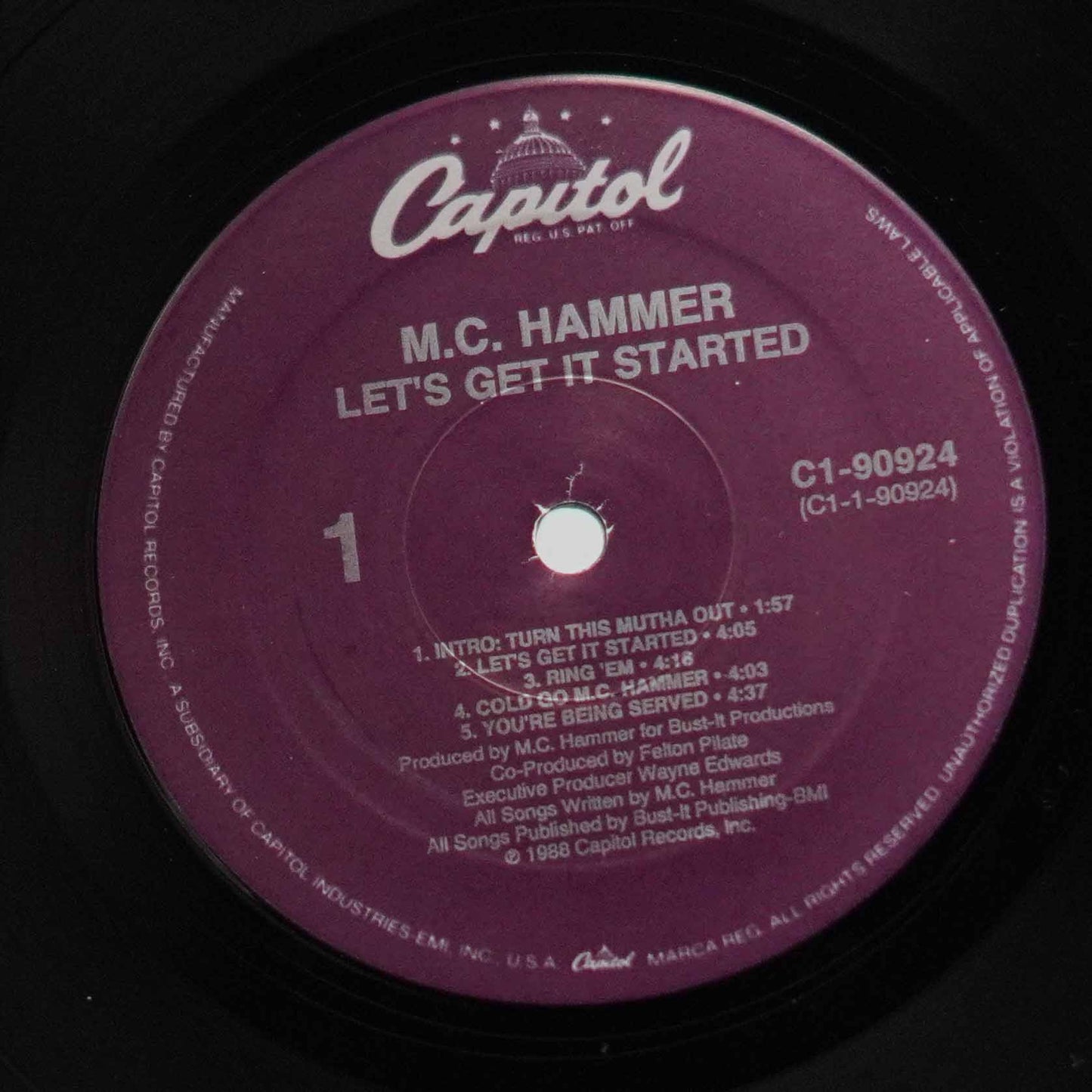 M.C. Hammer – Let's Get It Started