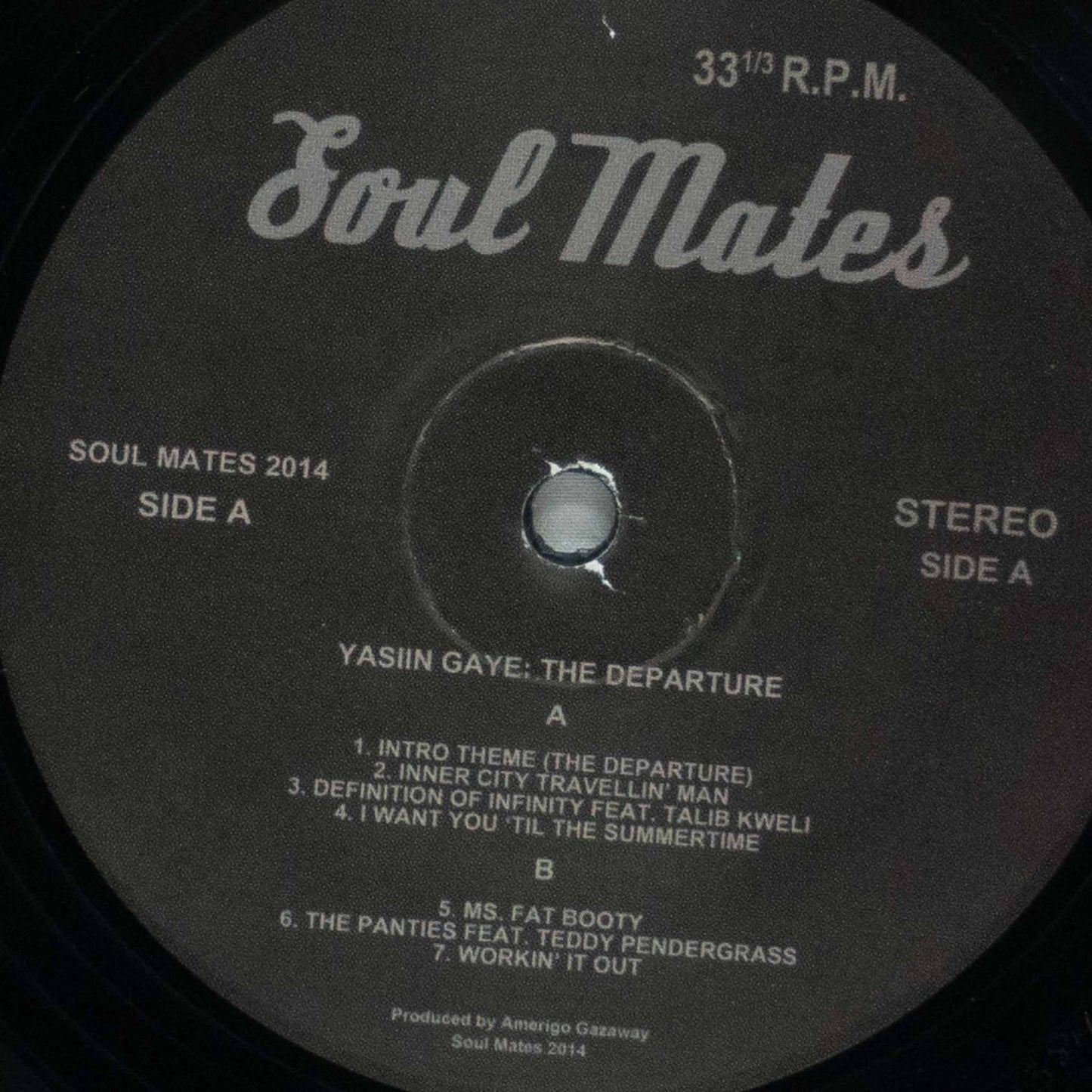 Amerigo Gazaway – Yasiin Gaye: The Departure (Side One)