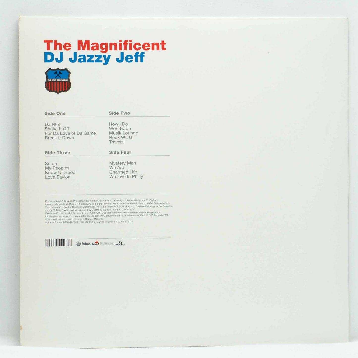 DJ Jazzy Jeff – The Magnificent (Signed)