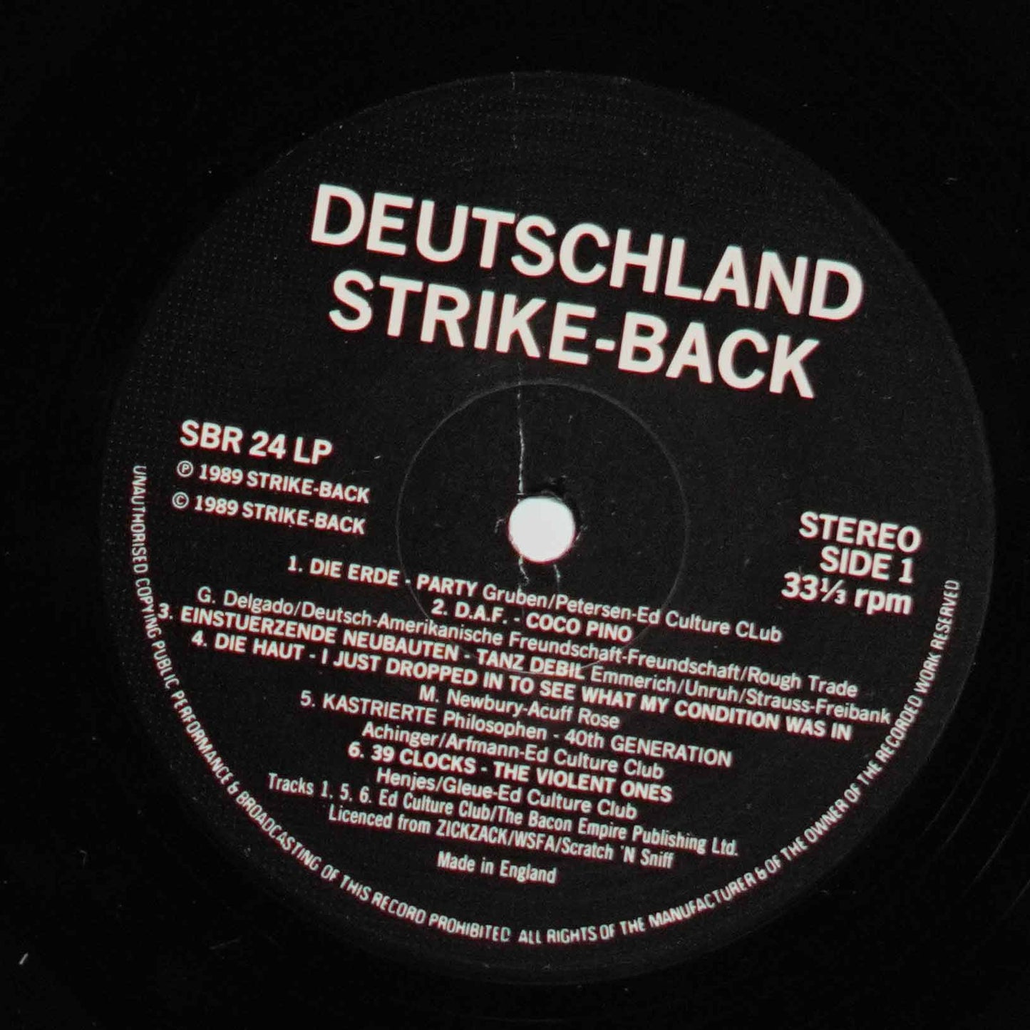 Various – Deutschland Strike-Back Compilation (Volume One)