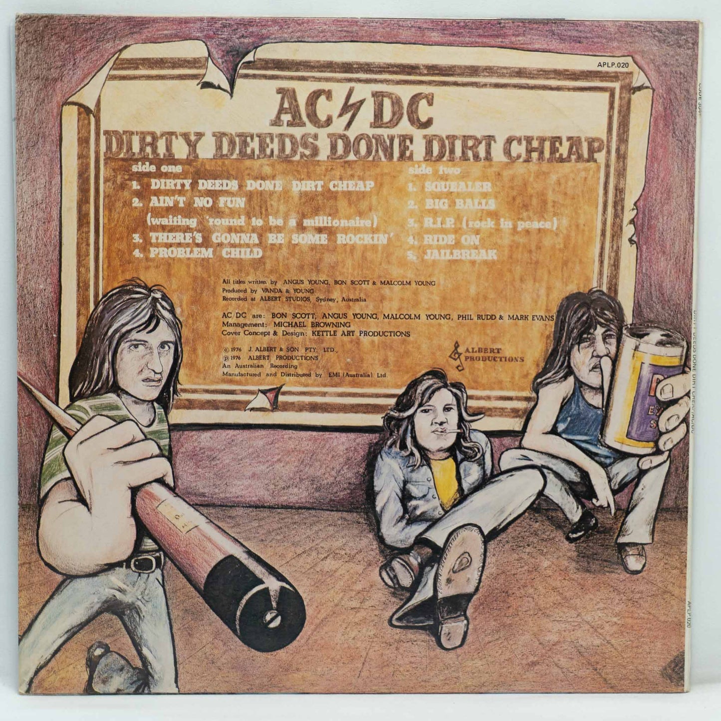 AC/DC – Dirty Deeds Done Dirt Cheap