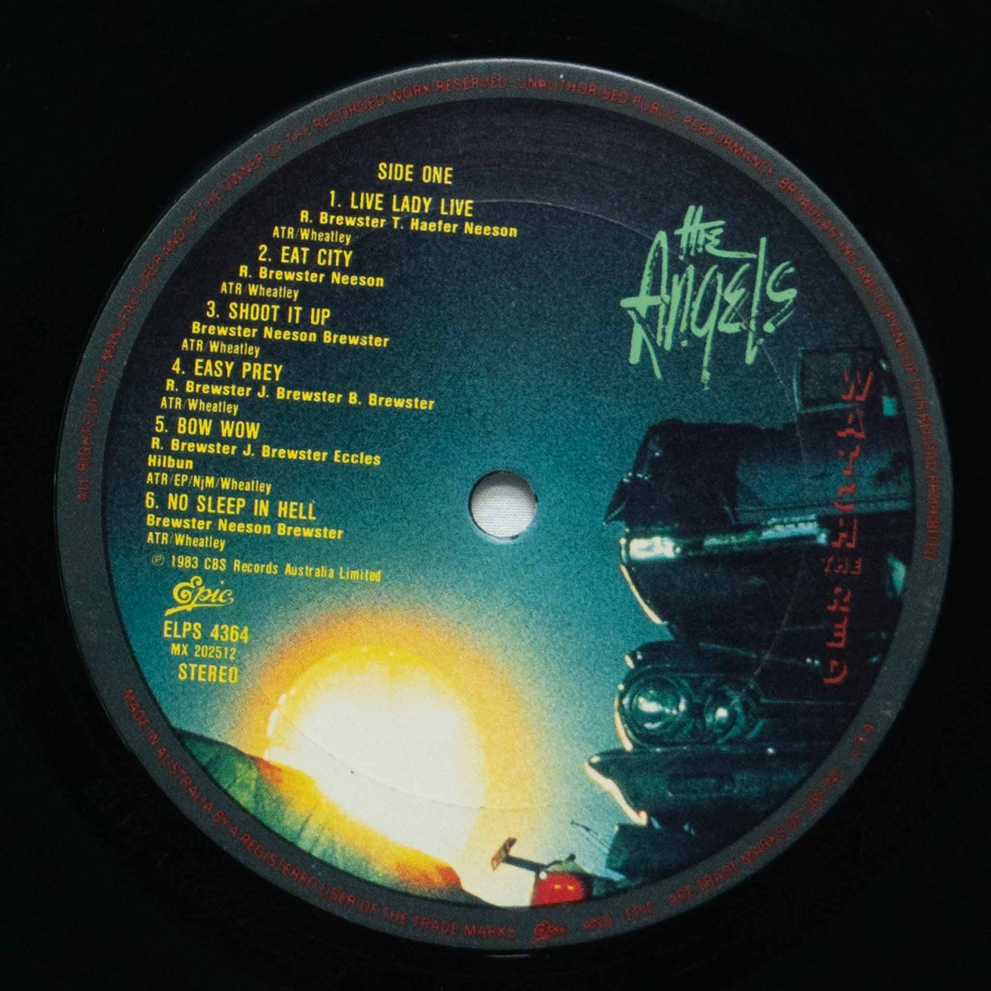 The Angels – Watch The Red