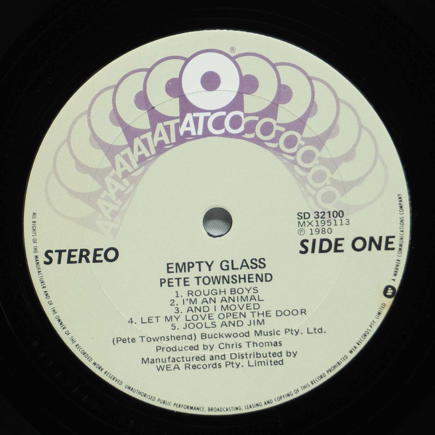 Pete Townshend – Empty Glass