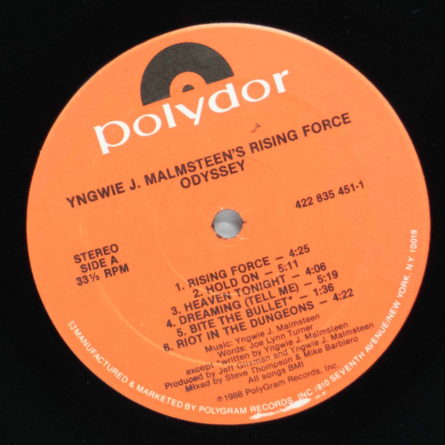 Yngwie J. Malmsteen's Rising Force – Odyssey