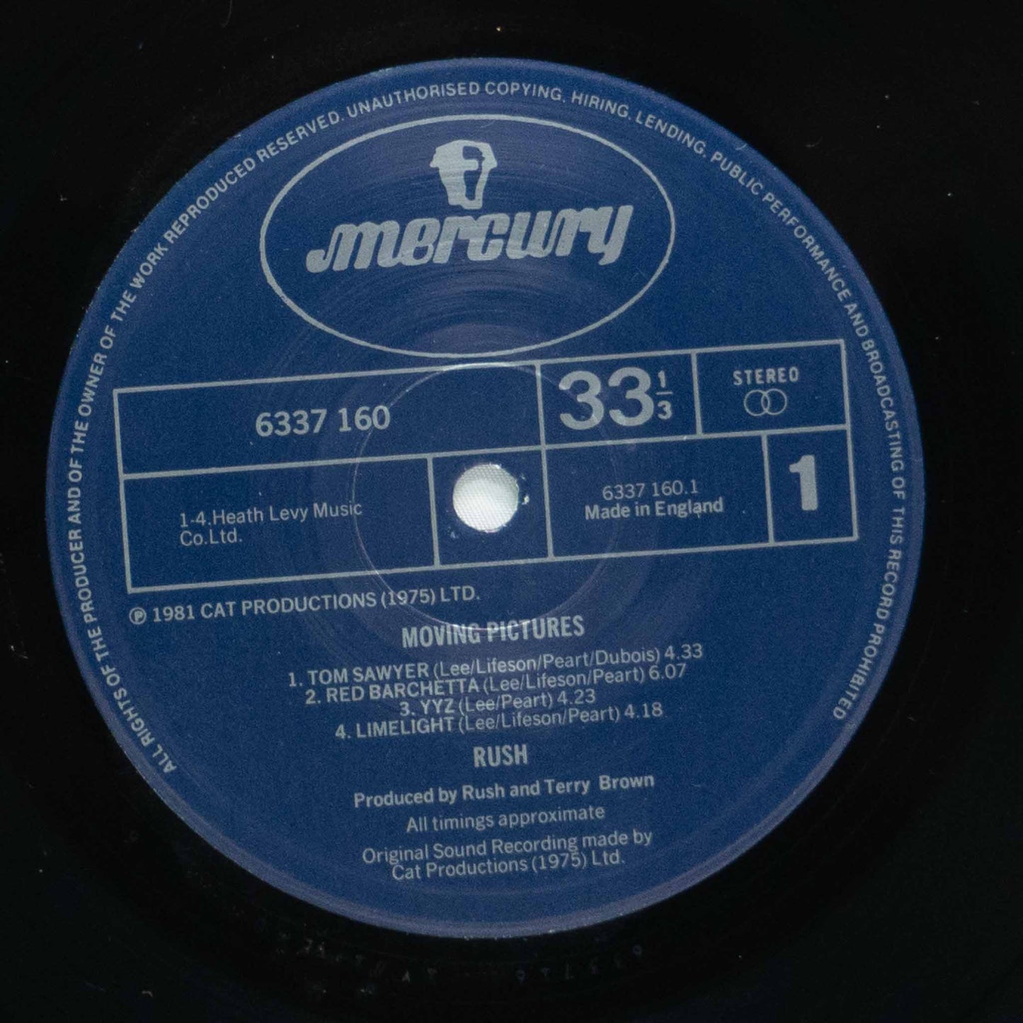Rush – Moving Pictures