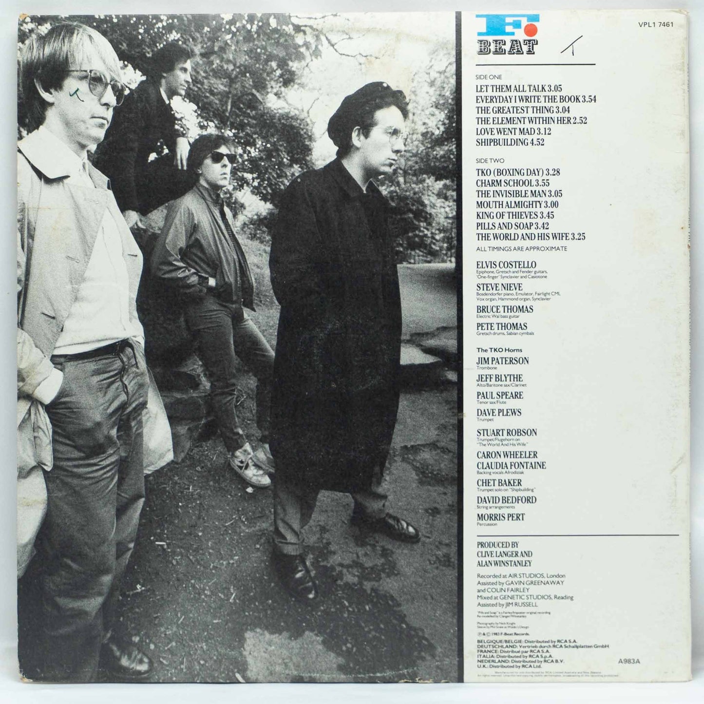 Elvis Costello & The Attractions – Punch The Clock