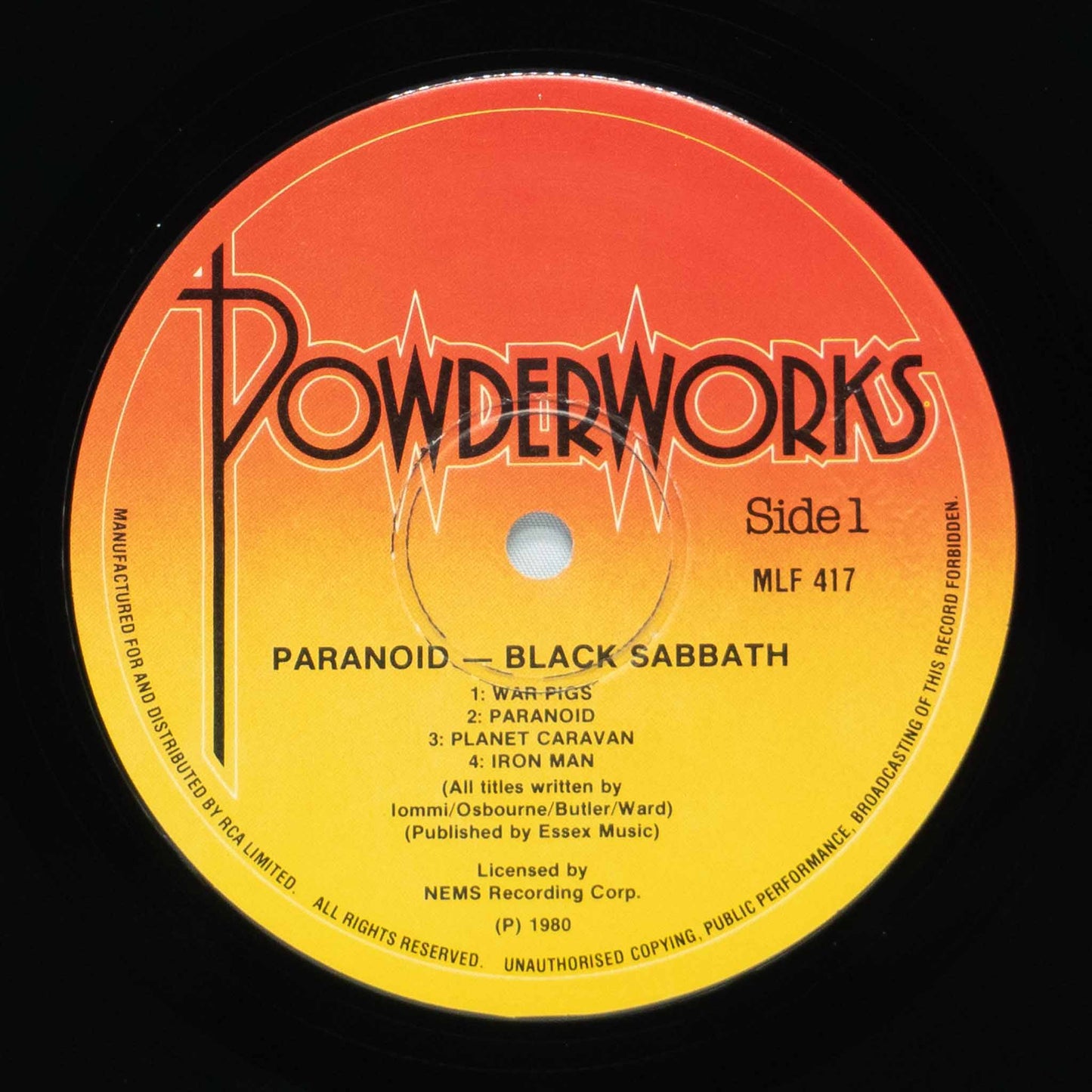 Black Sabbath – Paranoid
