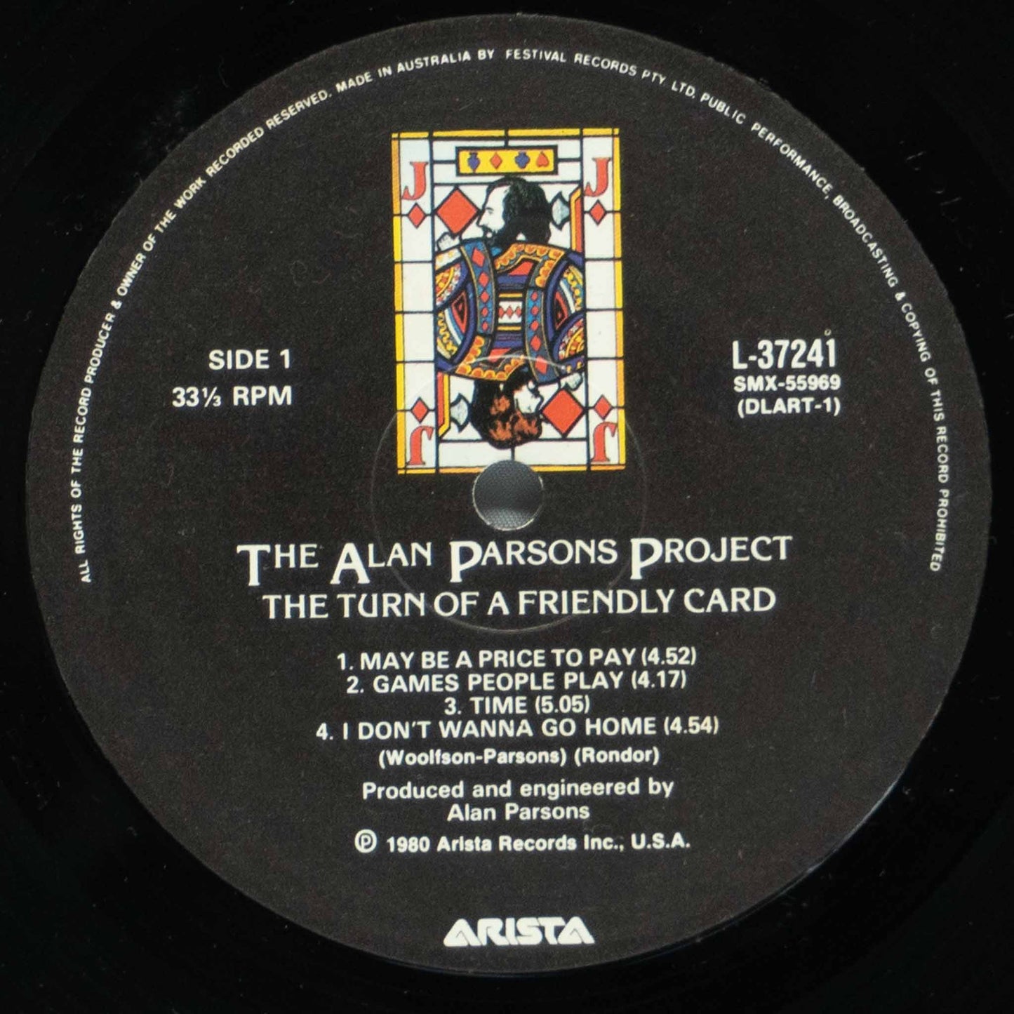 The Alan Parsons Project – The Turn Of A Friendly Card