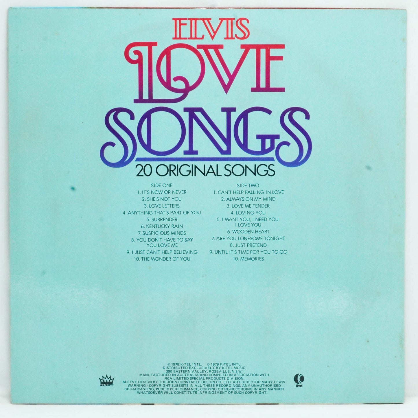 Elvis Presley – Elvis Love Songs