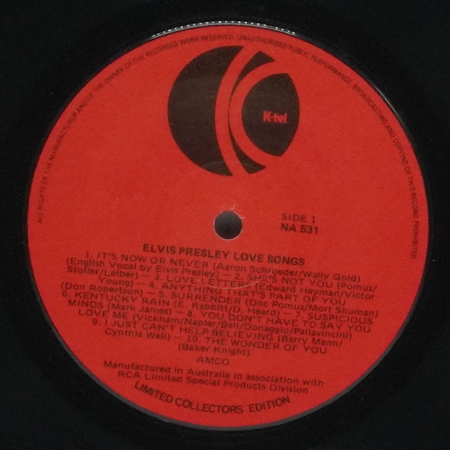 Elvis Presley – Elvis Love Songs
