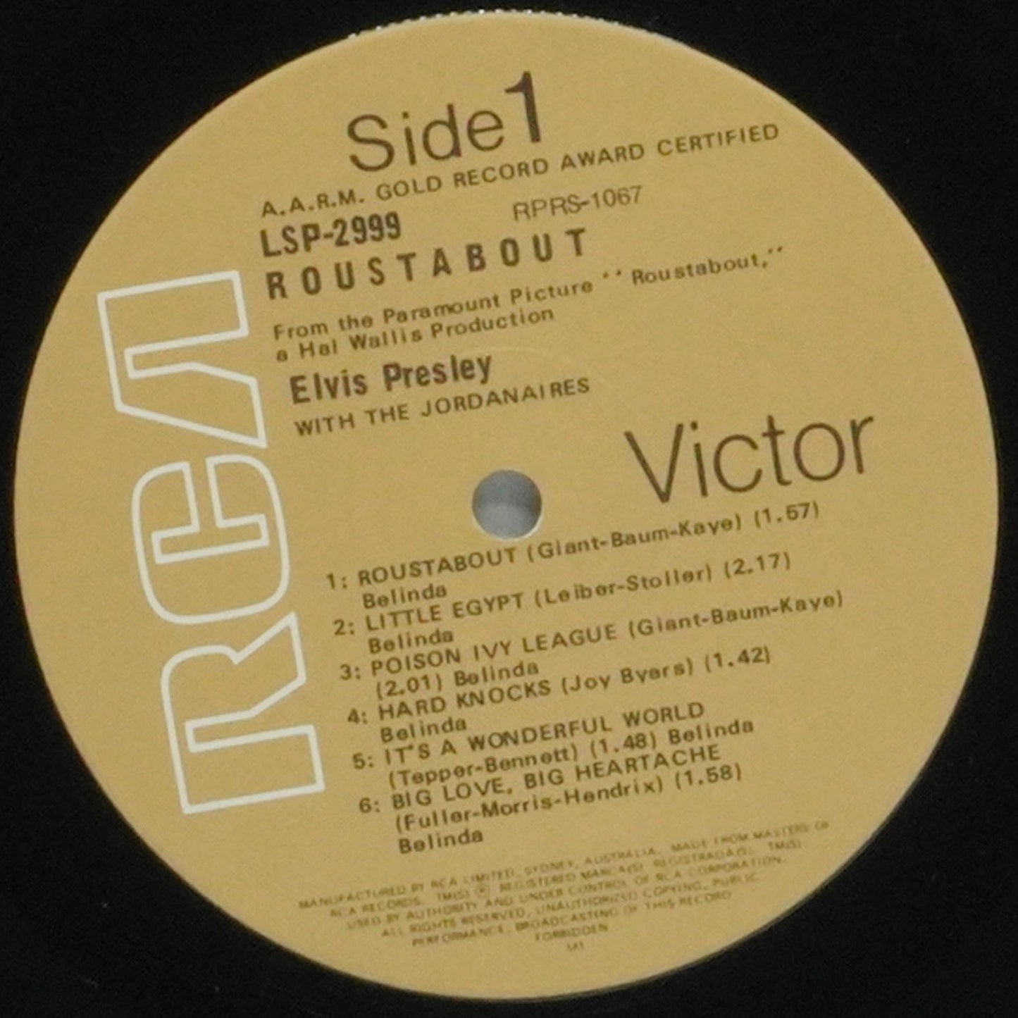 Elvis Presley – Roustabout