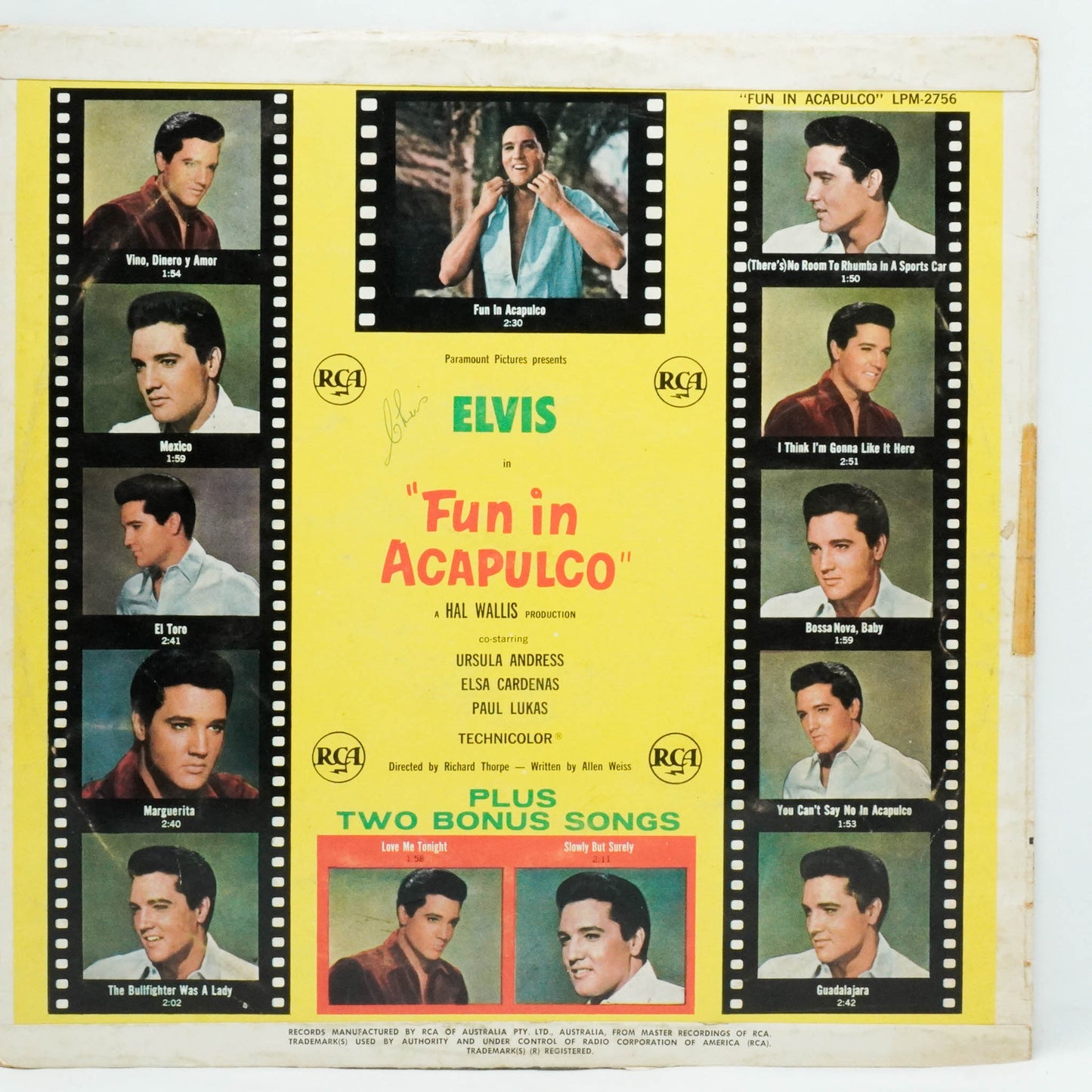 Elvis Presley – Fun In Acapulco