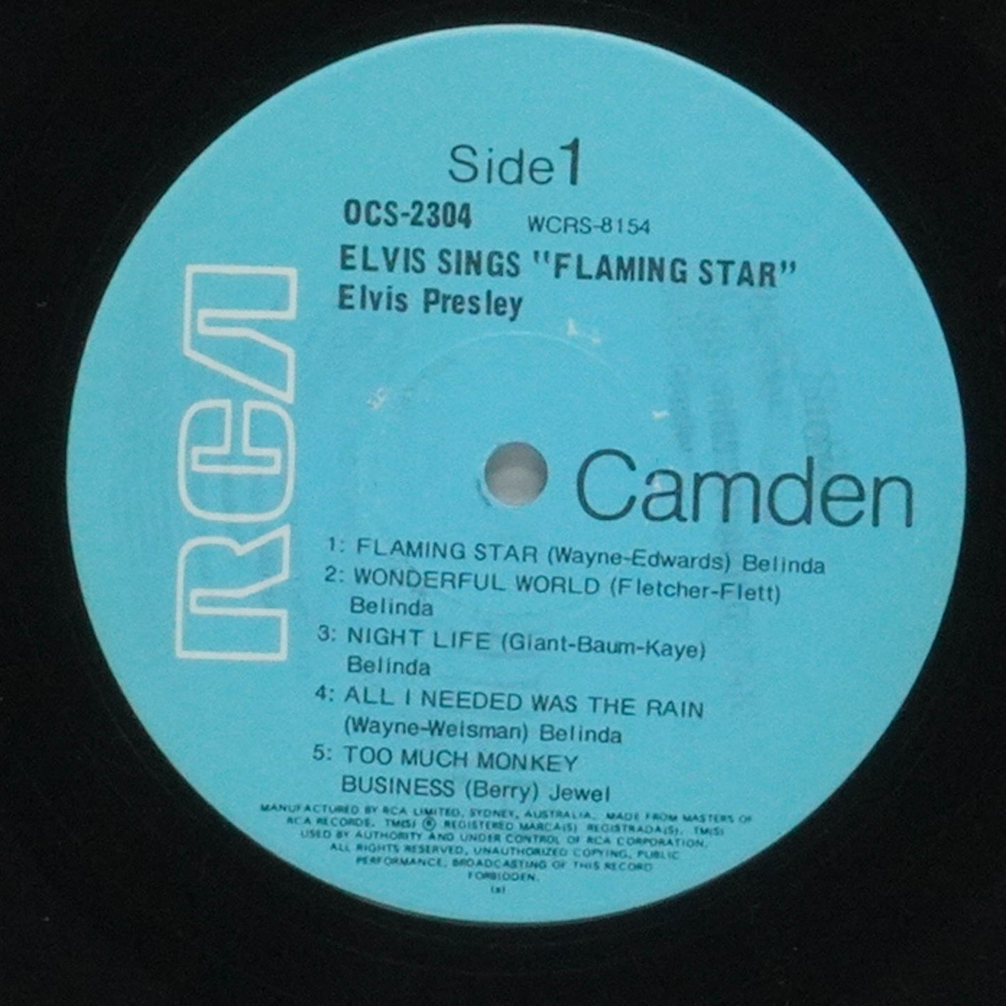 Elvis Presley – Elvis Sings "Flaming Star"