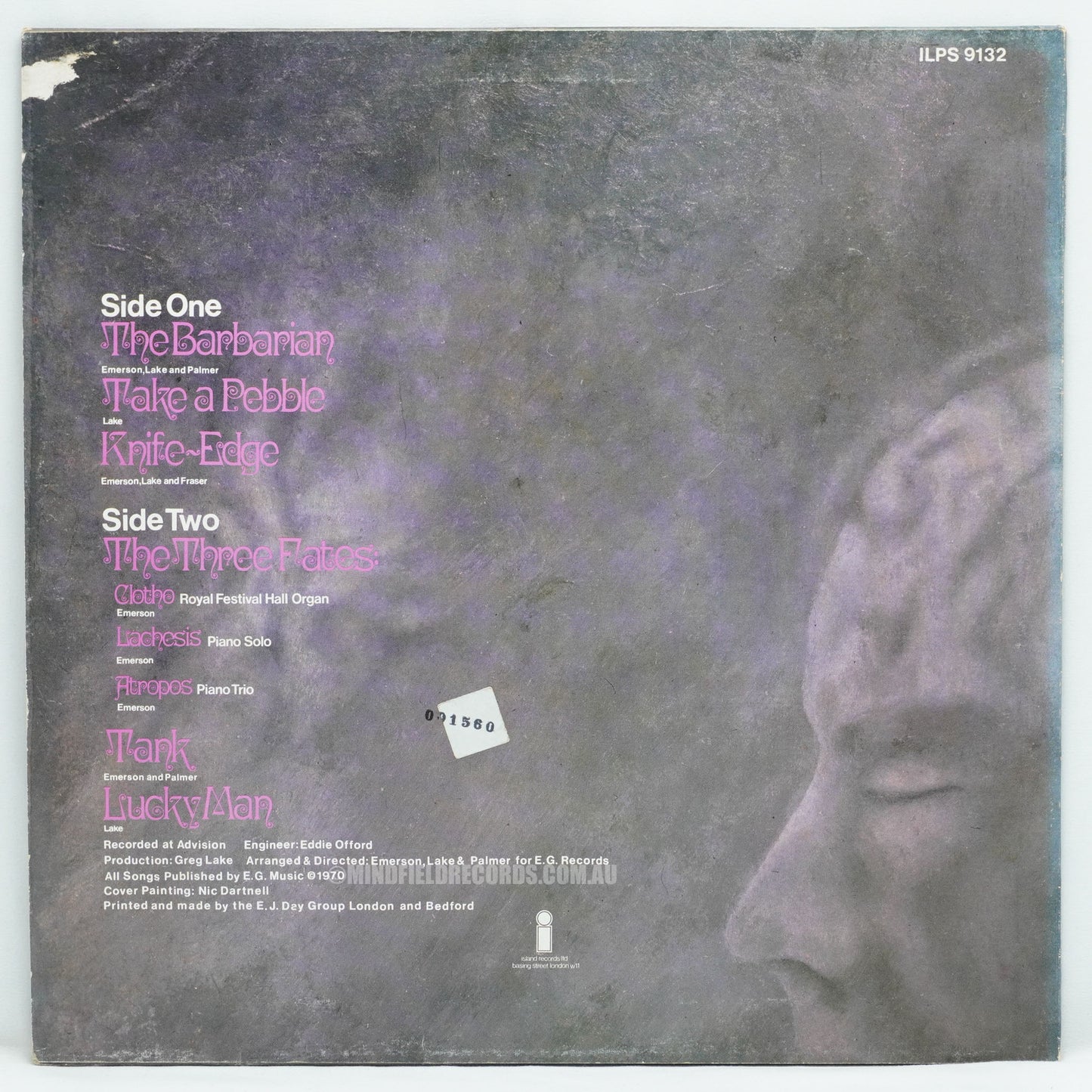 Emerson, Lake & Palmer – Emerson, Lake & Palmer
