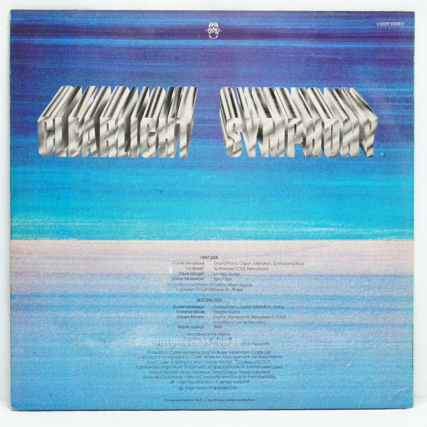 Clearlight Symphony – Clear Light Symphony