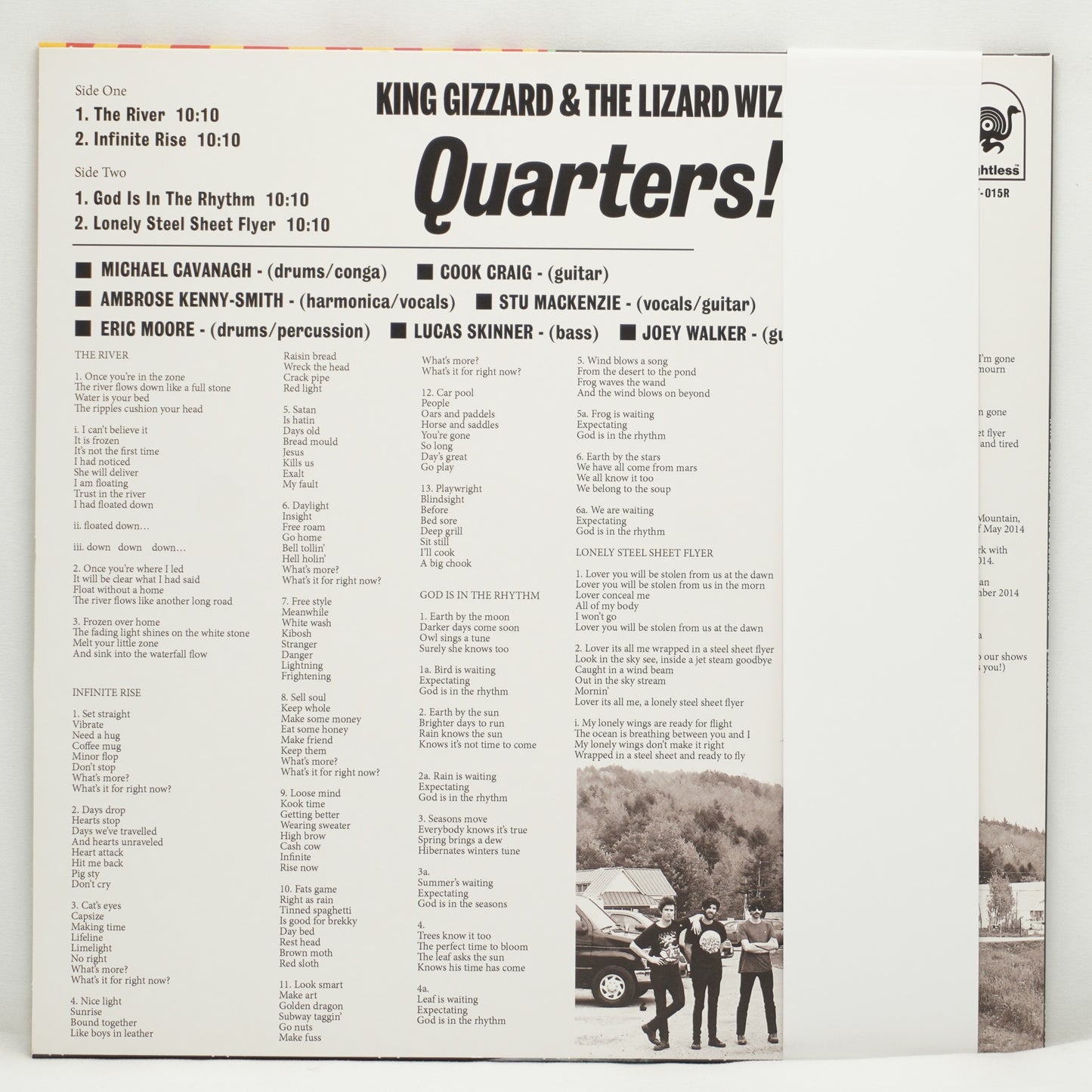 King Gizzard & The Lizard Wizard Lizard- Quarters!
