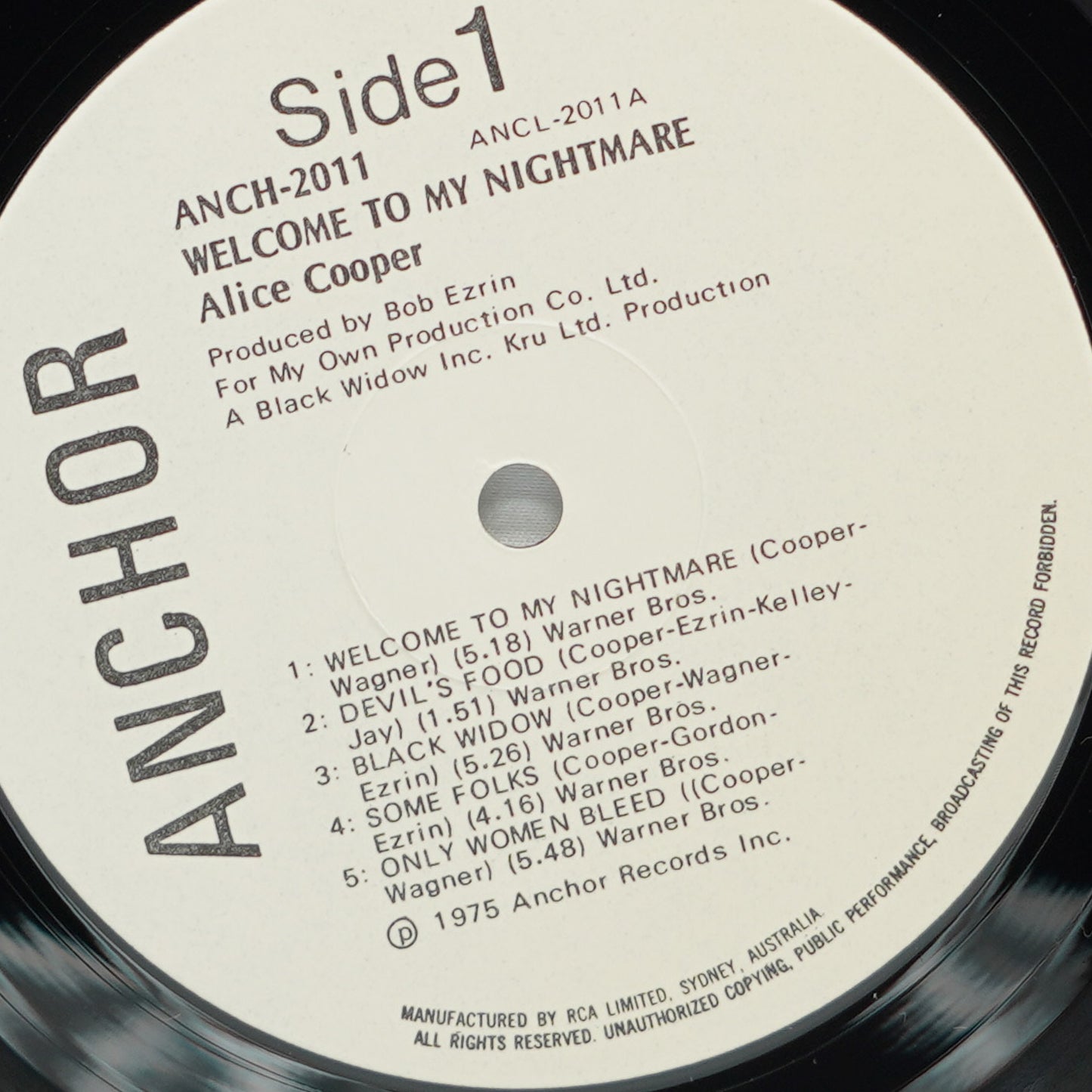 Alice Cooper – Welcome To My Nightmare