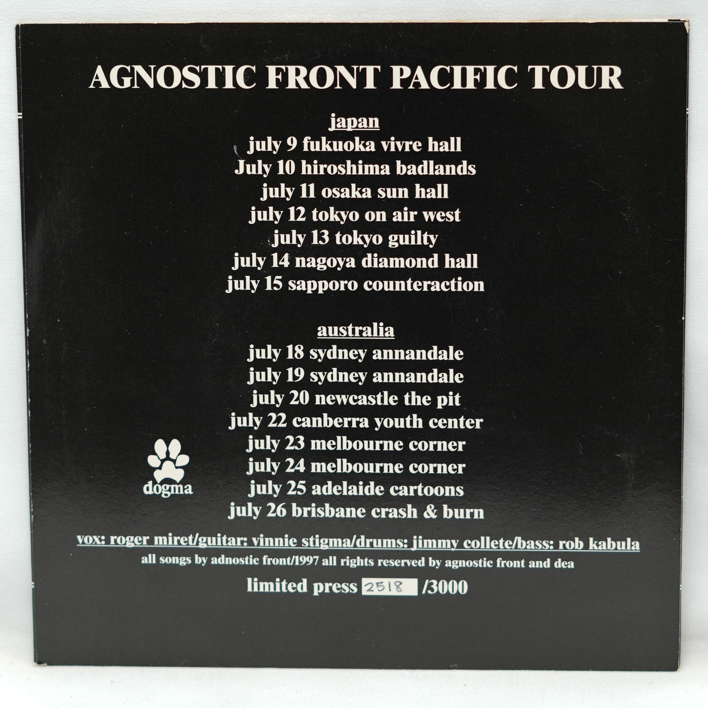 Agnostic Front – Do Or Die / Rage