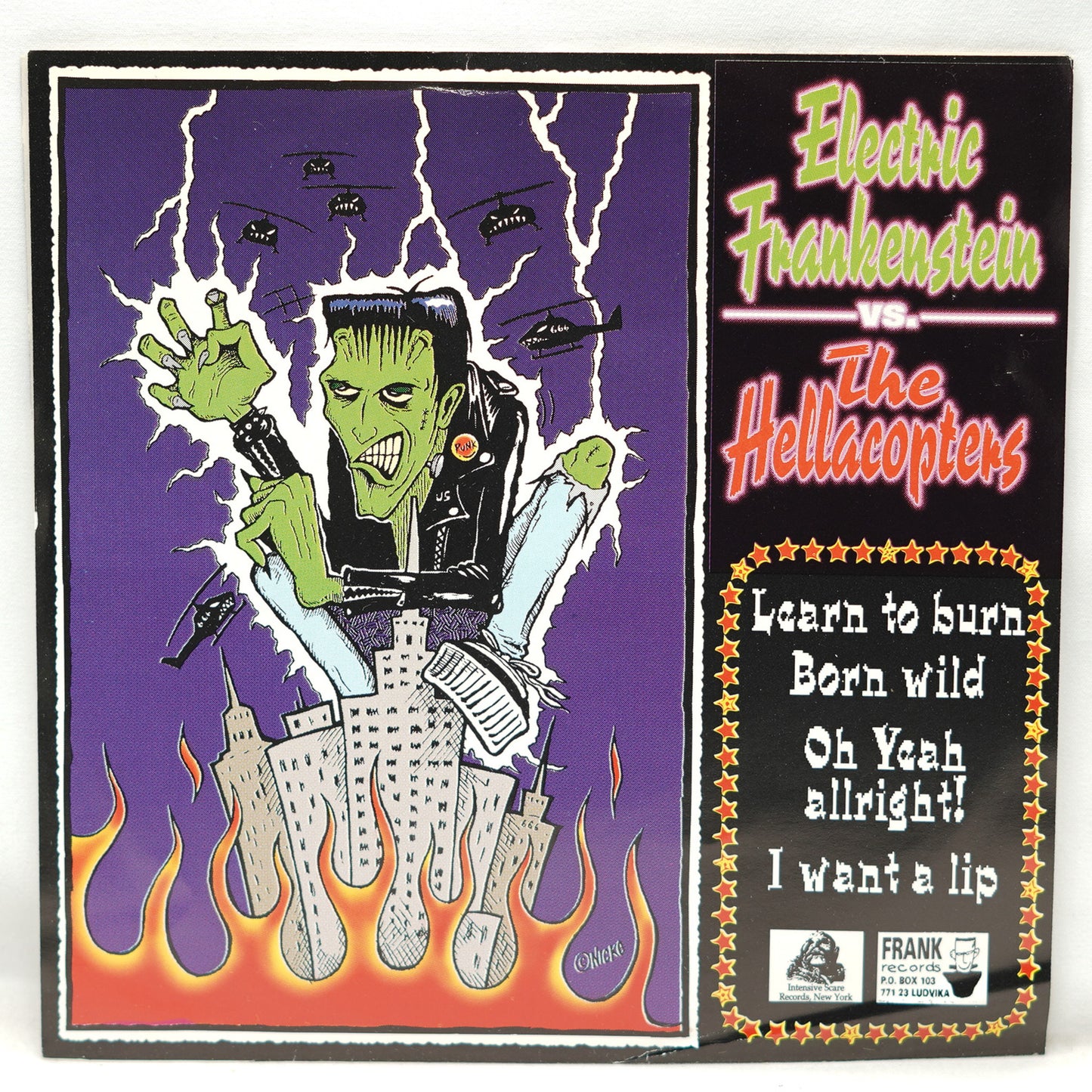 Electric Frankenstein / The Hellacopters – Electric Frankenstein Vs. The Hellacopters