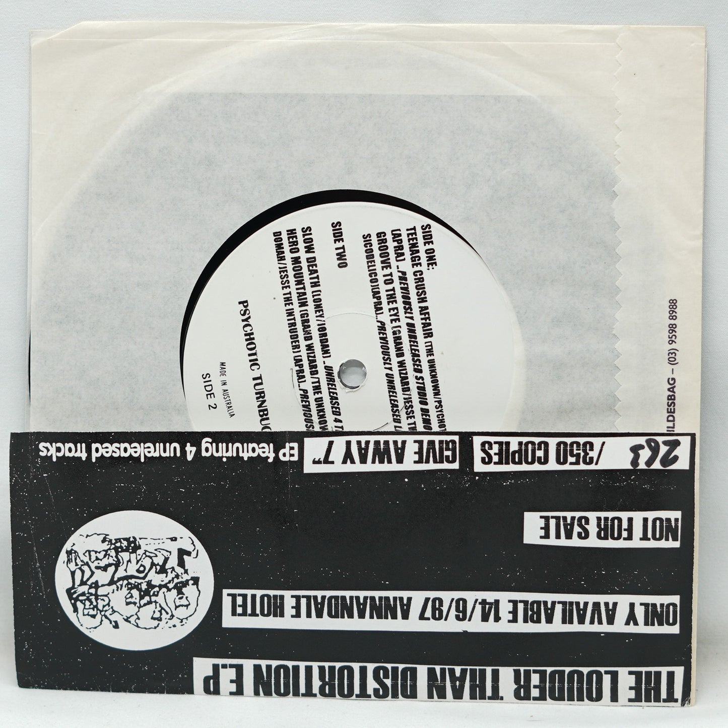 The Psychotic Turnbuckles– The Louder Than Distortion E.P