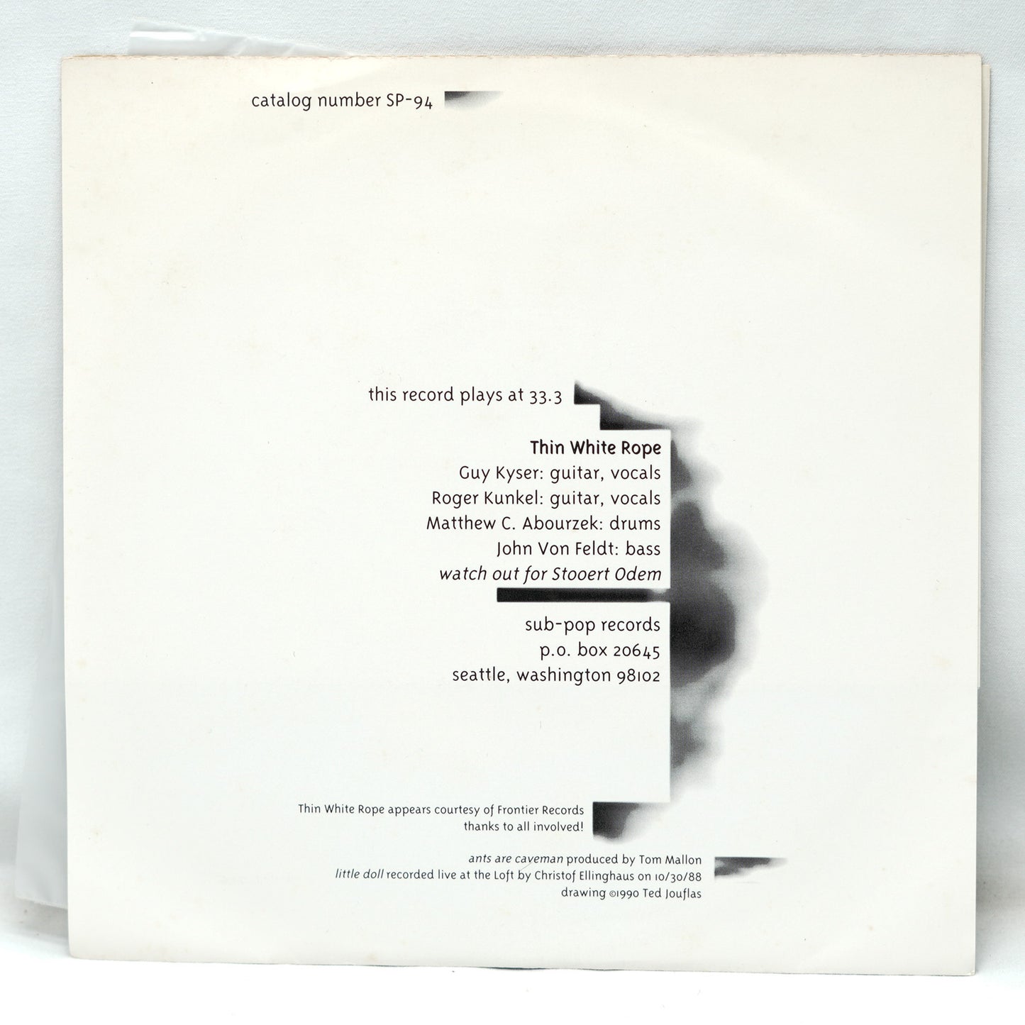 Thin White Rope – Ants Are Cavemen b/w Little Doll
