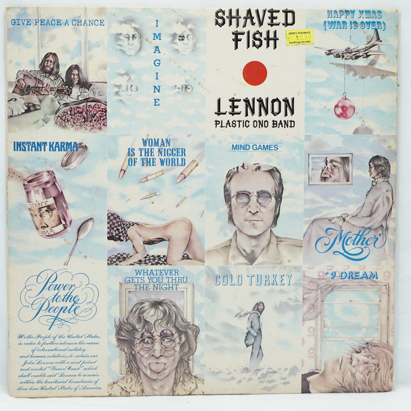 Lennon / Plastic Ono Band – Shaved Fish
