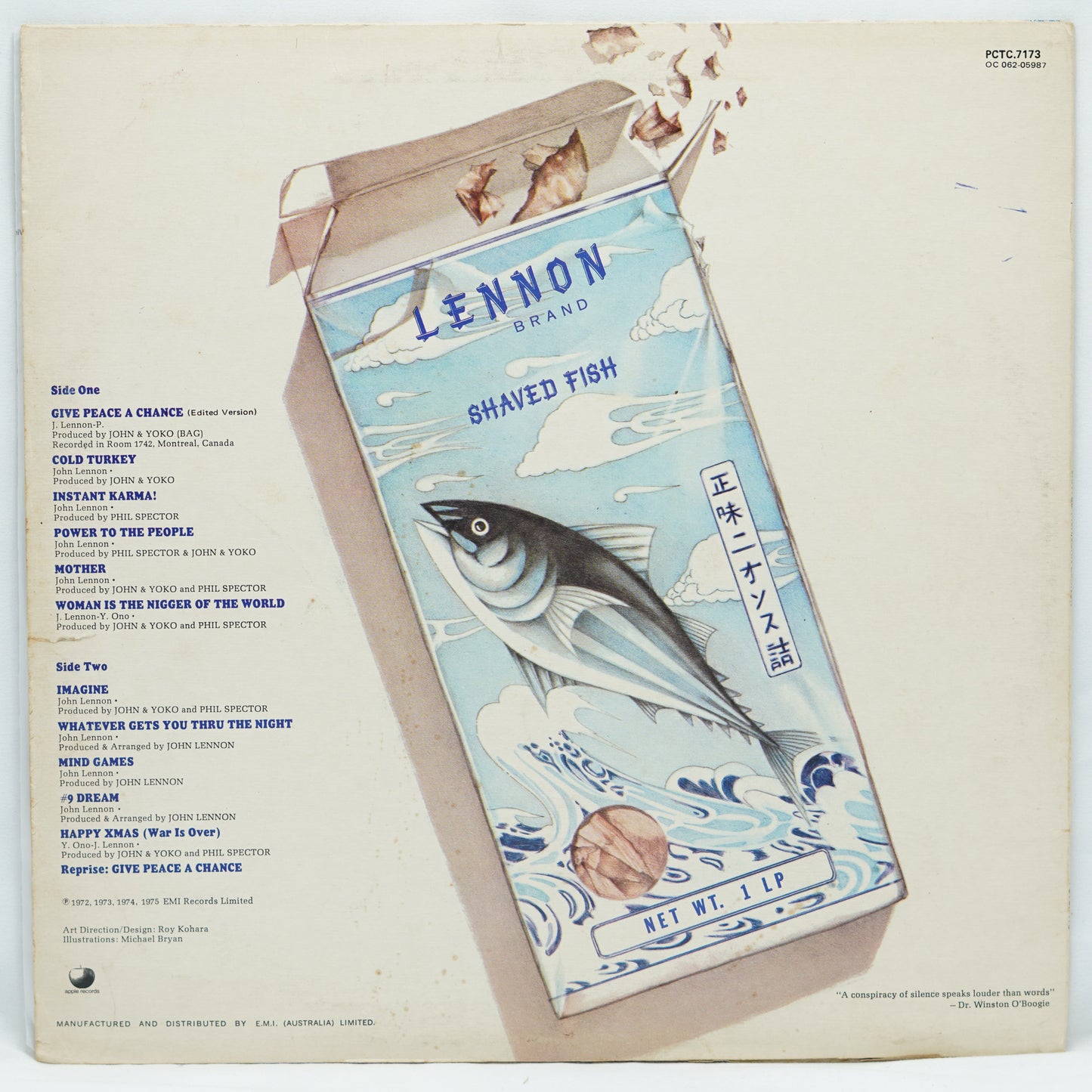 Lennon / Plastic Ono Band – Shaved Fish
